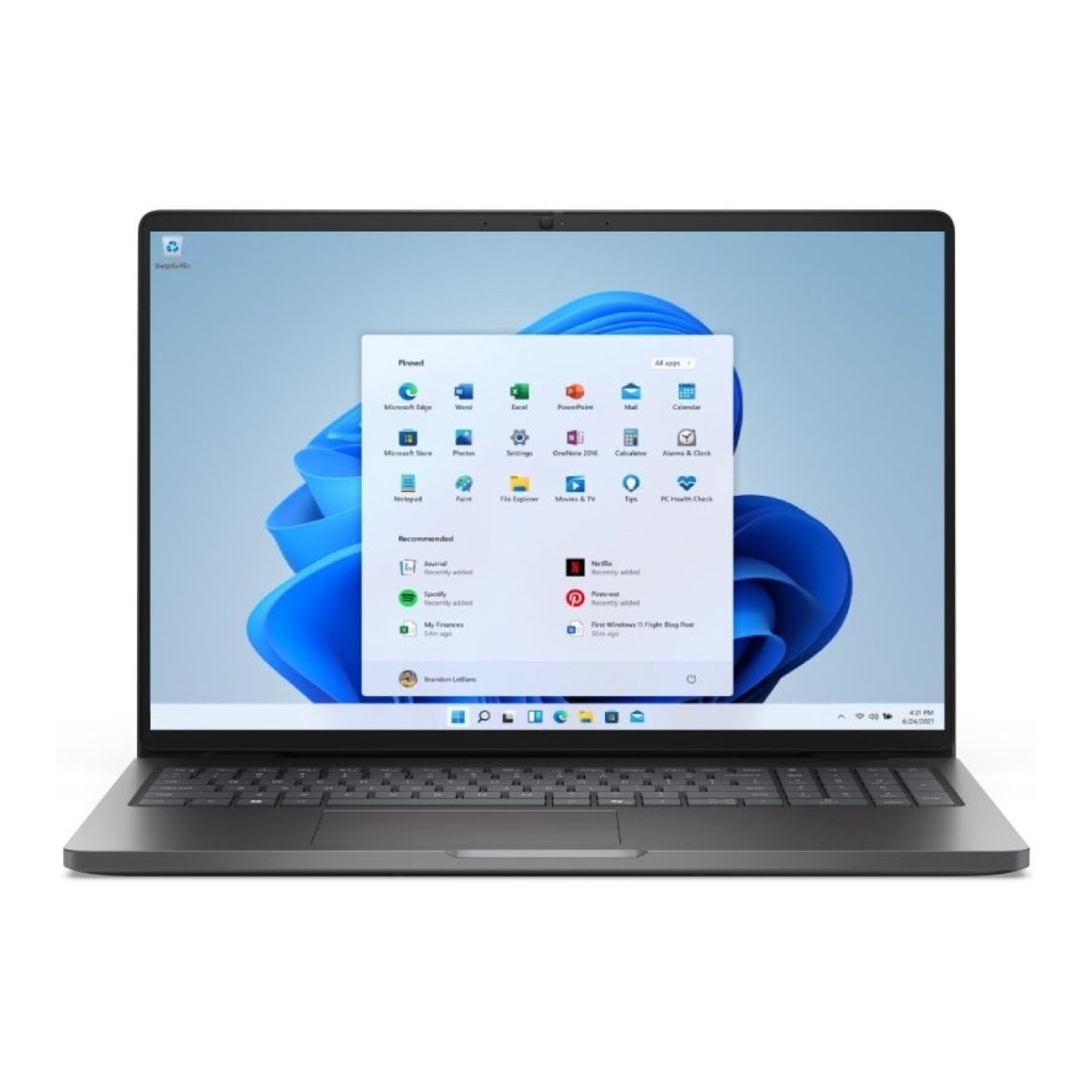 Portátil Dell Pro 16 PC16255 Ryzen 5 220/ 16GB/ 512GB SSD/ 16"/ Win11 Pro