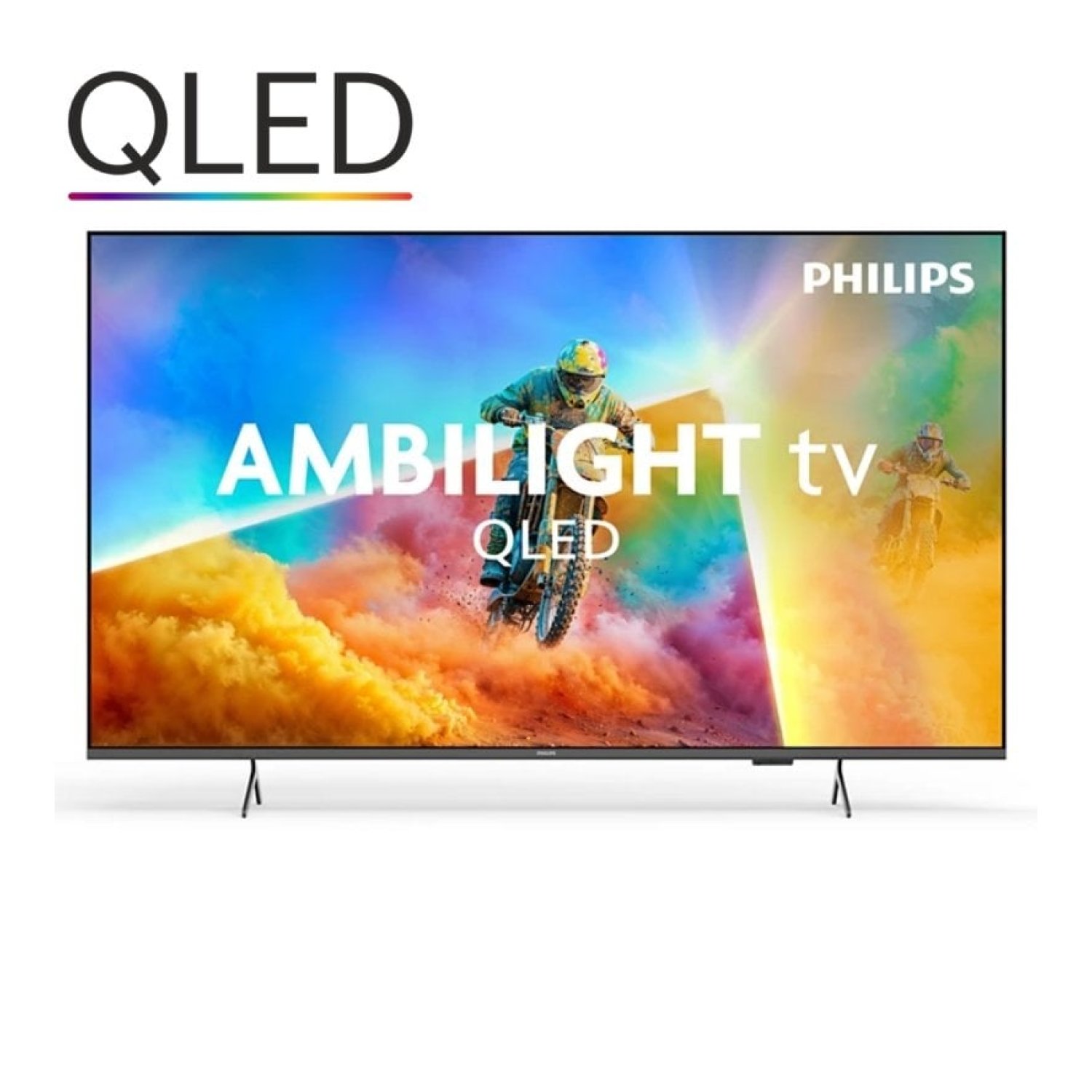 Televisor Philips QLED 55PQS8501 55"/ Ultra HD 4K/ Ambilight/ Smart TV/ WiFi