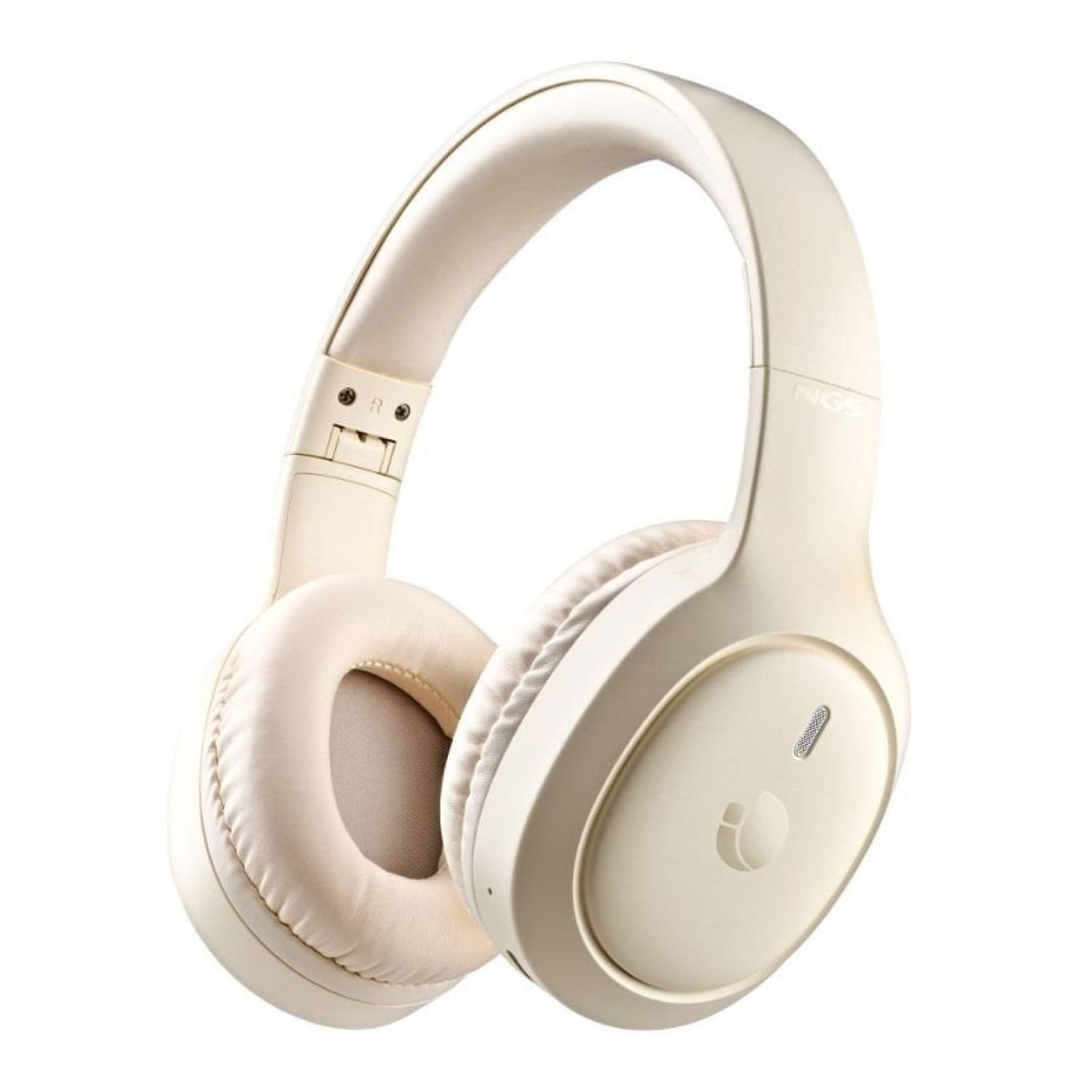 Auriculares Inalámbricos NGS Artica Tempest/ con Micrófono/ Bluetooth/ Beige