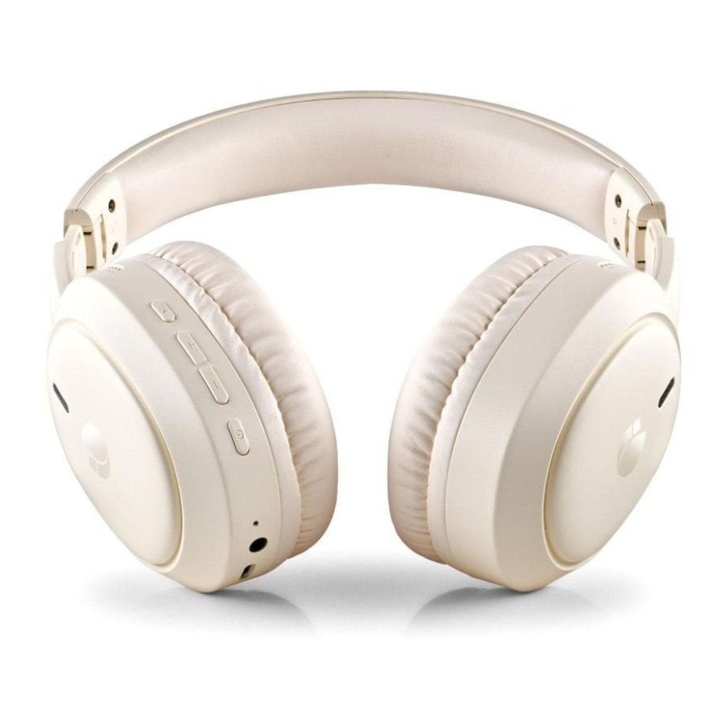 Auriculares Inalámbricos NGS Artica Tempest/ con Micrófono/ Bluetooth/ Beige