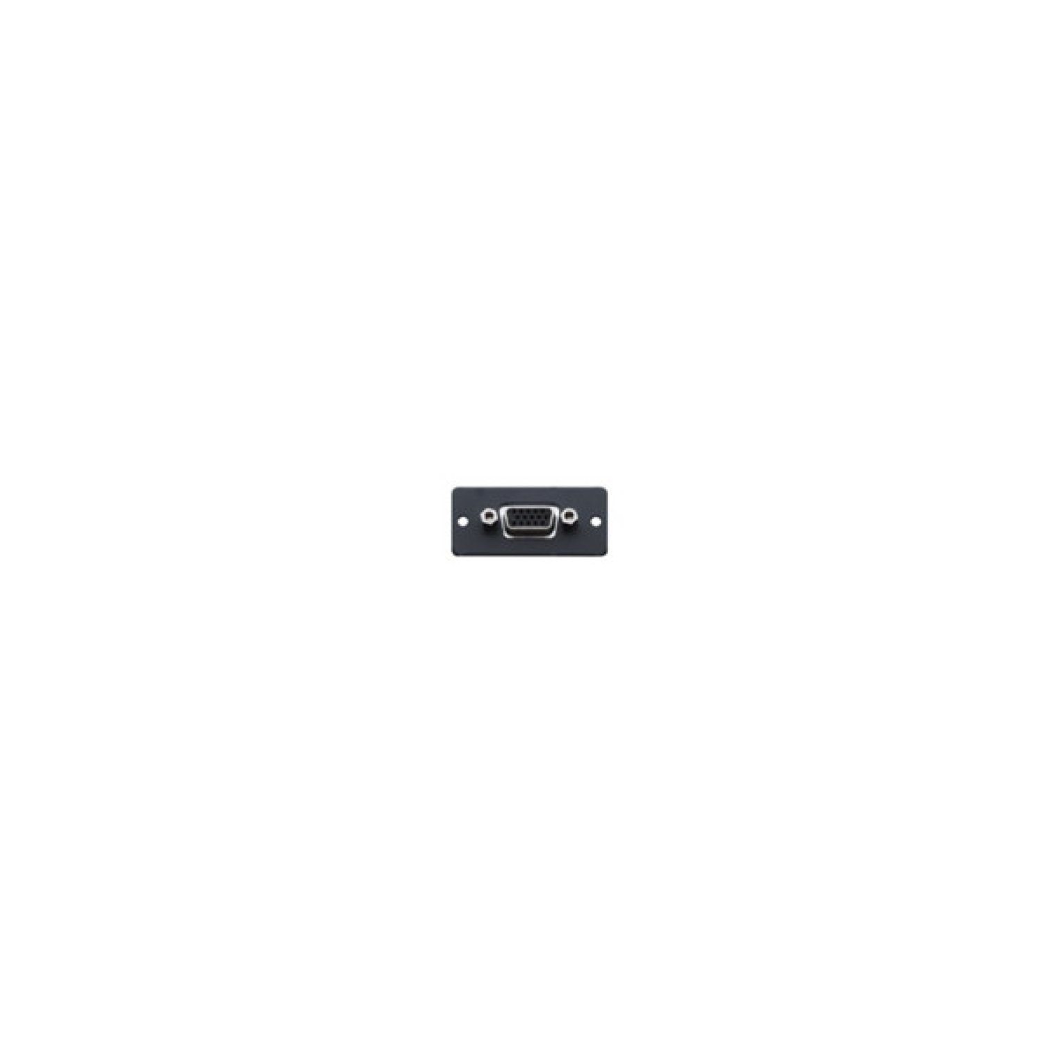 Kramer Electronics Wall Plate Insert − 15−pin HD (F/F) caja de tomacorriente Negro