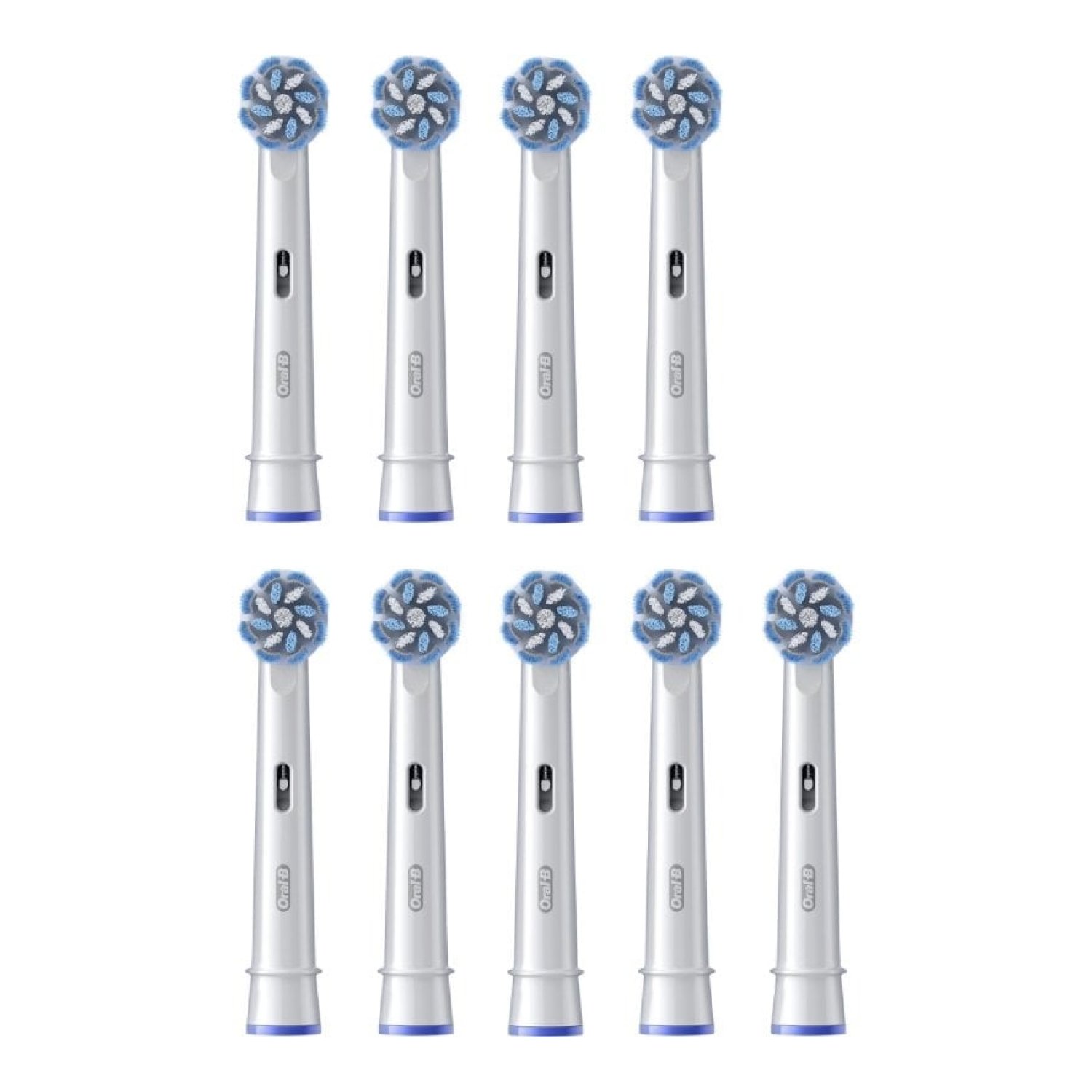 Cabezal de Recambio Braun para cepillo Braun Oral-B Sensitive Clean/ Pack 9 uds
