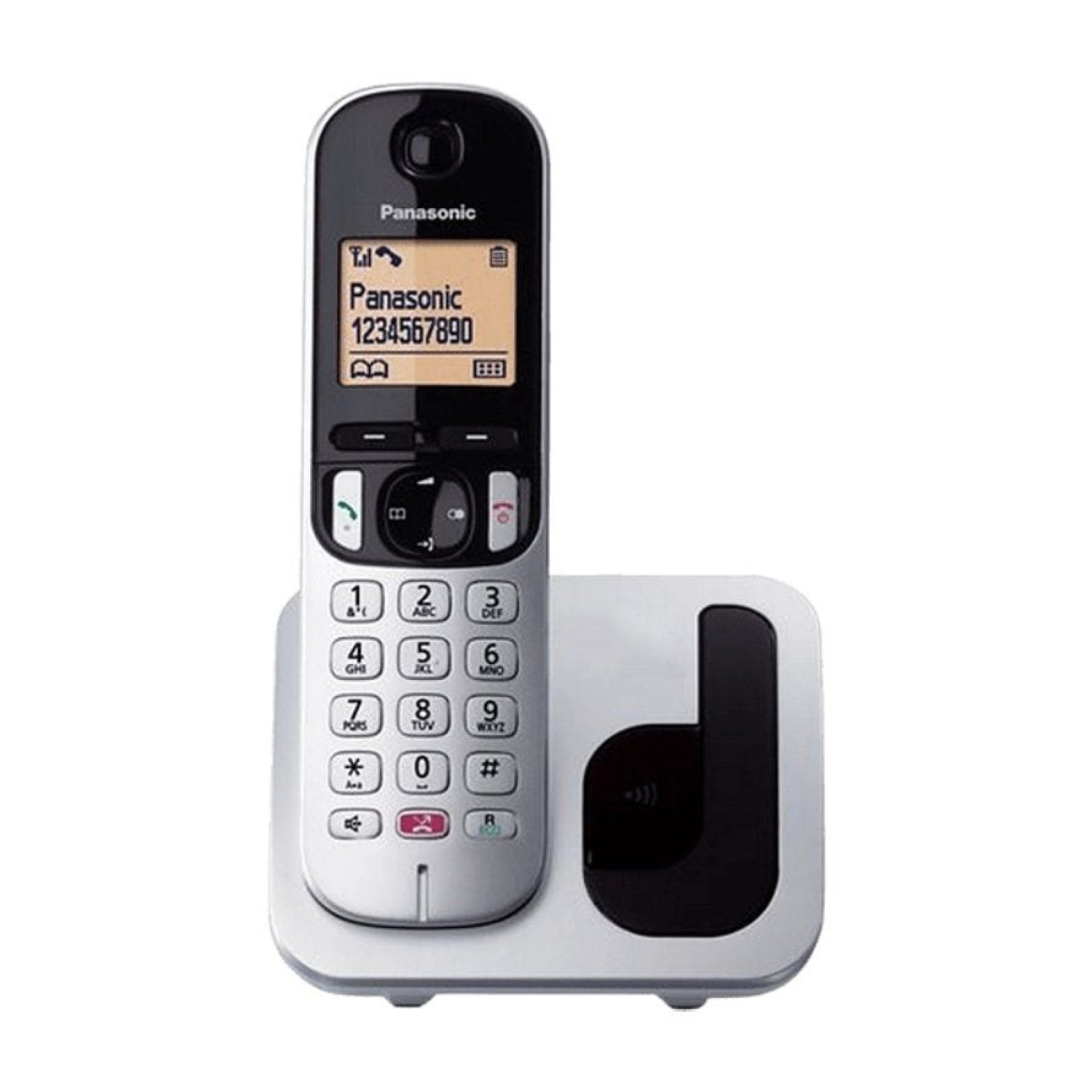 Teléfono Inalámbrico Panasonic KX-TGC250SPS/ Plata
