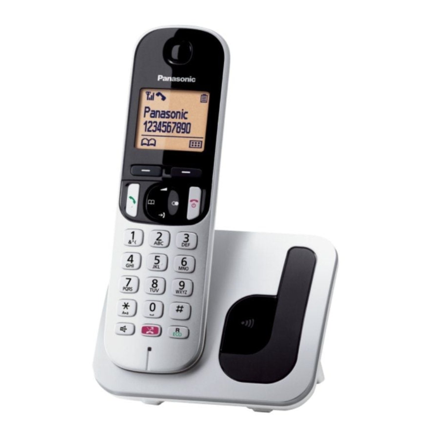 Teléfono Inalámbrico Panasonic KX-TGC250SPS/ Plata