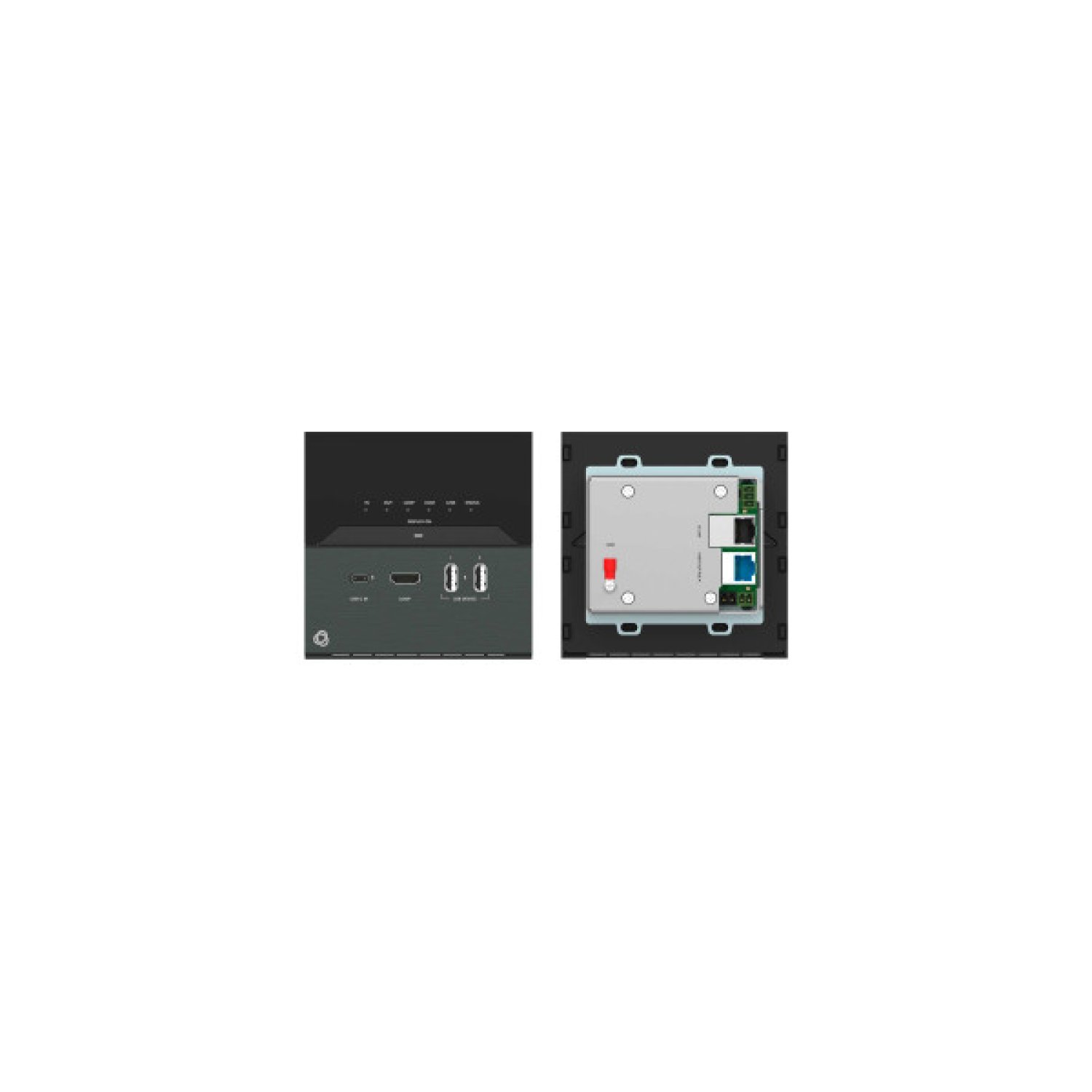 Kramer Electronics 50-80594190 extensor audio/video Transmisor de señales AV Negro
