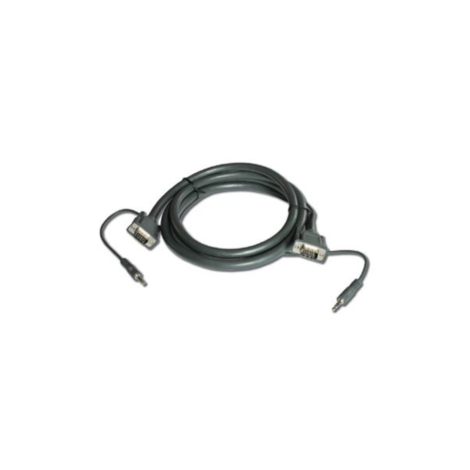 Kramer Electronics C-GMA/GMA-25 7,62 m VGA (D-Sub) + 3,5mm Negro