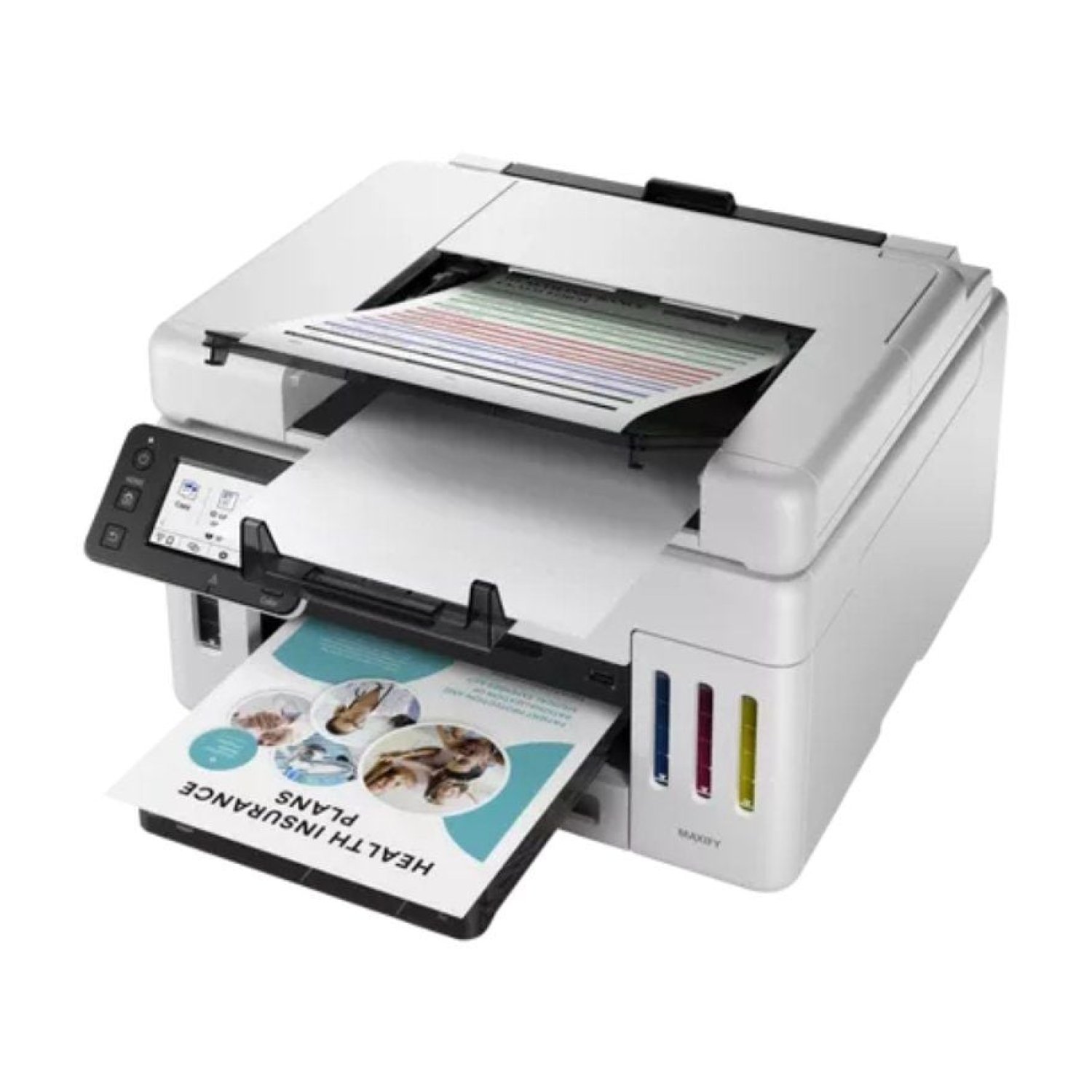 Multifunción Recargable Canon MAXIFY GX6550 MegaTank WiFi/ Dúplex/ Blanca