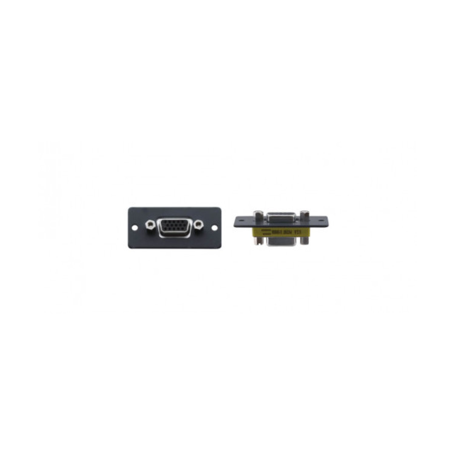 Kramer Electronics WX-2F(G) caja de tomacorriente Negro