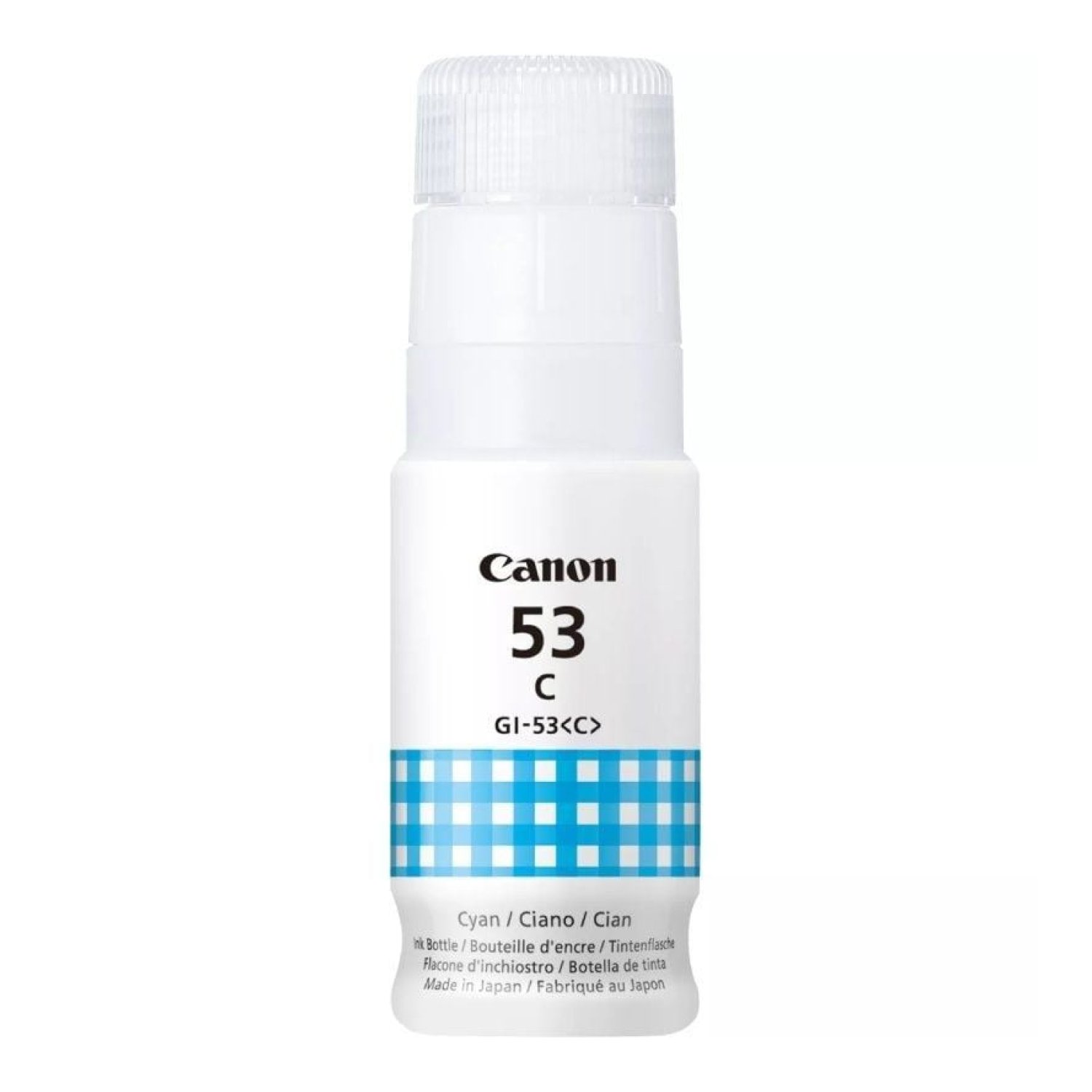 Botella de Tinta Original Canon GI-53/ Cian
