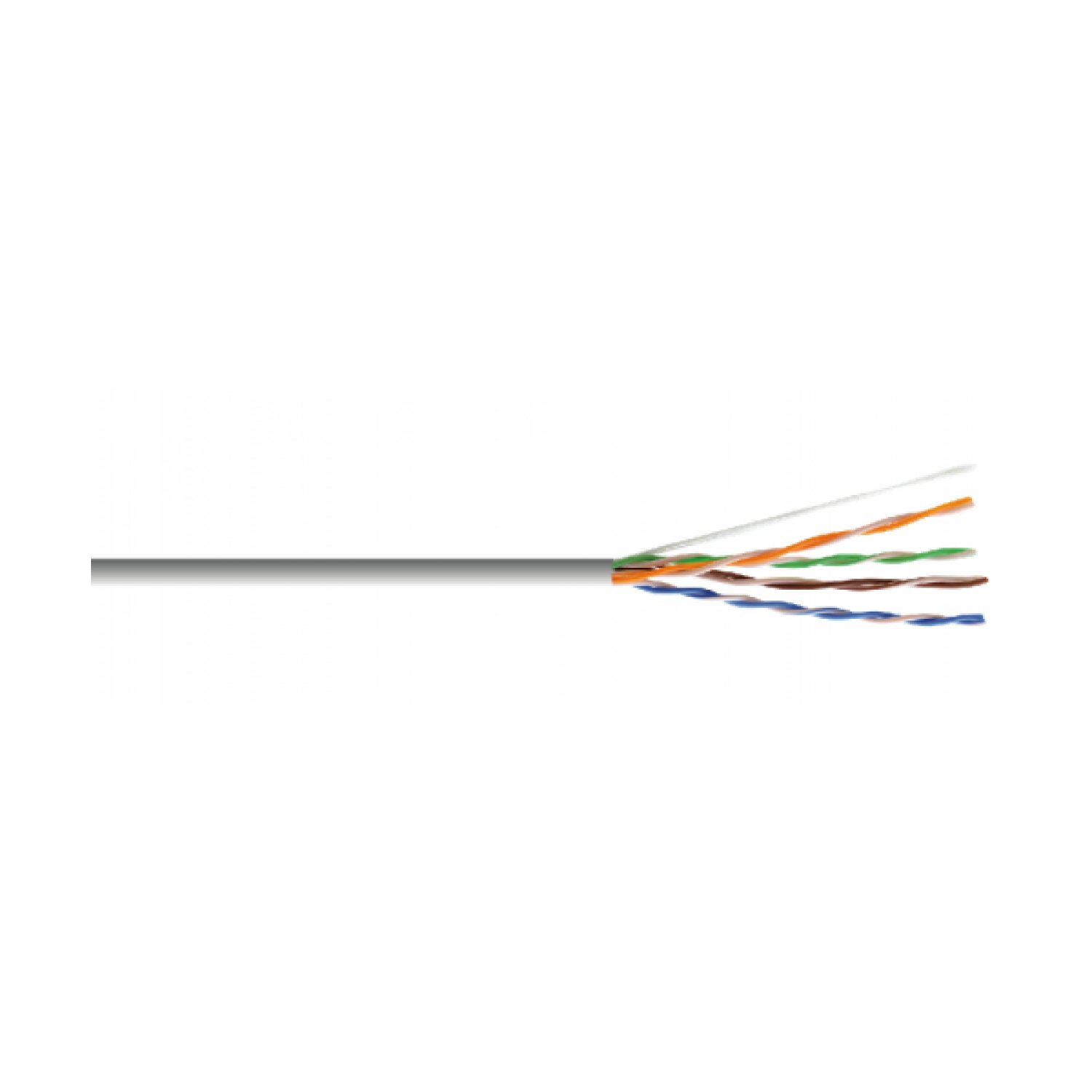 Kramer Electronics 304.8m Cat5e U/UTP LSZH cable de red Gris 304,8 m U/UTP (UTP)