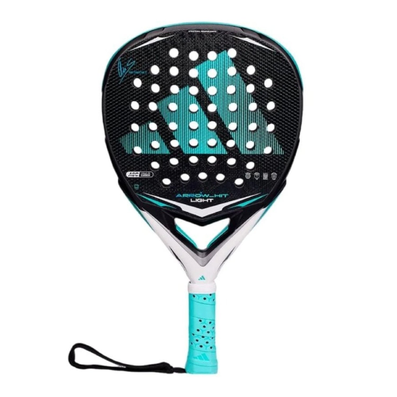 Pala de Pádel Adidas Arrow Hit Light 2026 (Ari Sánchez)/ Negra y Azul