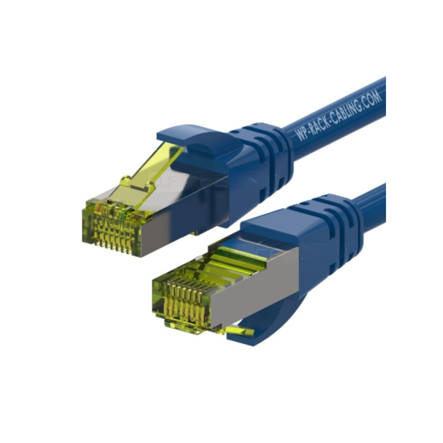 WP WPC-PAT-6ASF005B cable de red Azul 0,5 m Cat6a S/FTP (S-STP)