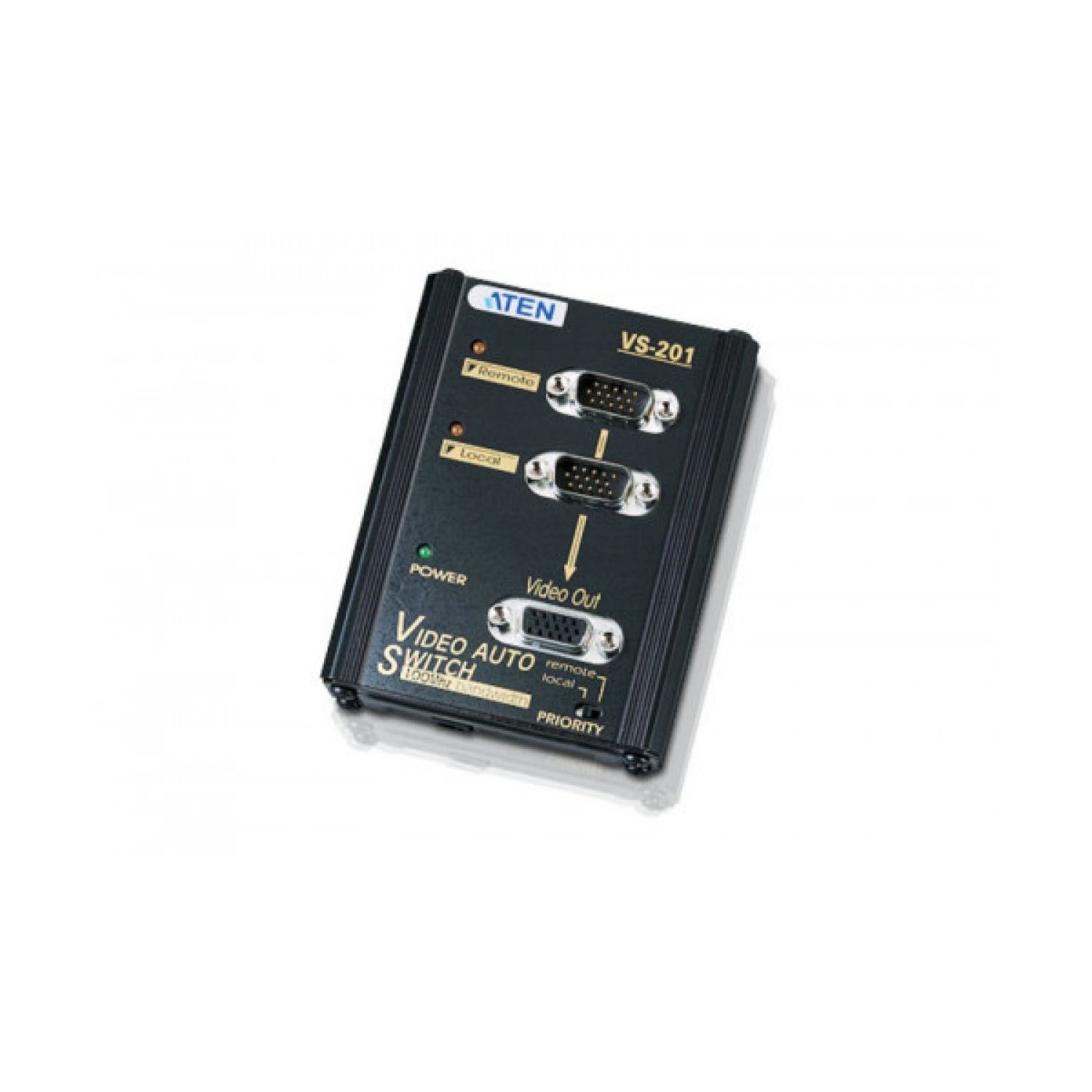 ATEN CONMUTADOR / SELECTOR / SWITCHVGA DE 2 PUERTOS (VS201-AT-G)