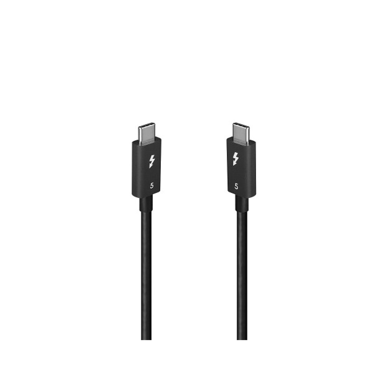 Lindy 31130 cable Thunderbolt 1 m 80 Gbit/s Negro