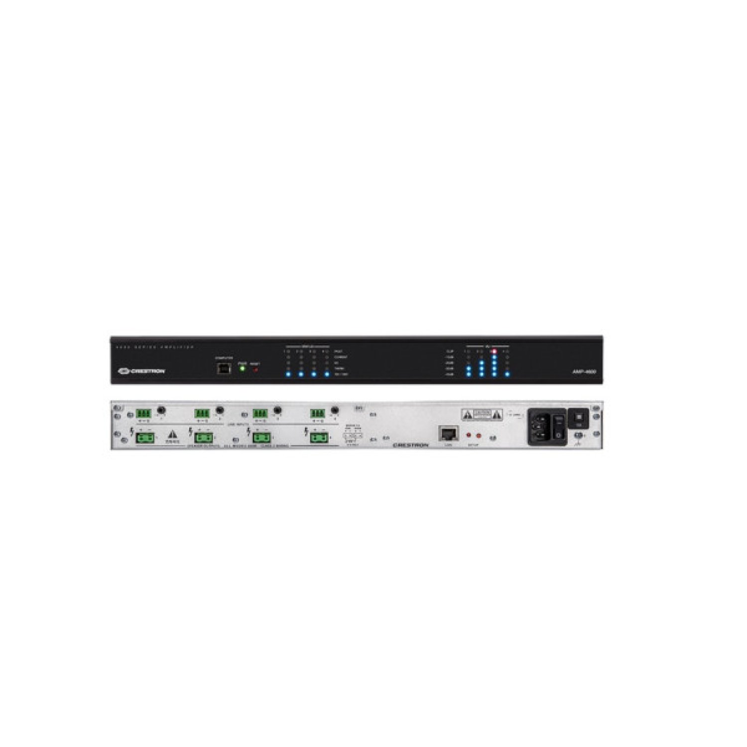 CRESTRON 4-CHANNEL POWER AMPLIFIER, 600W/CH. (AMP-4600) 6508361
