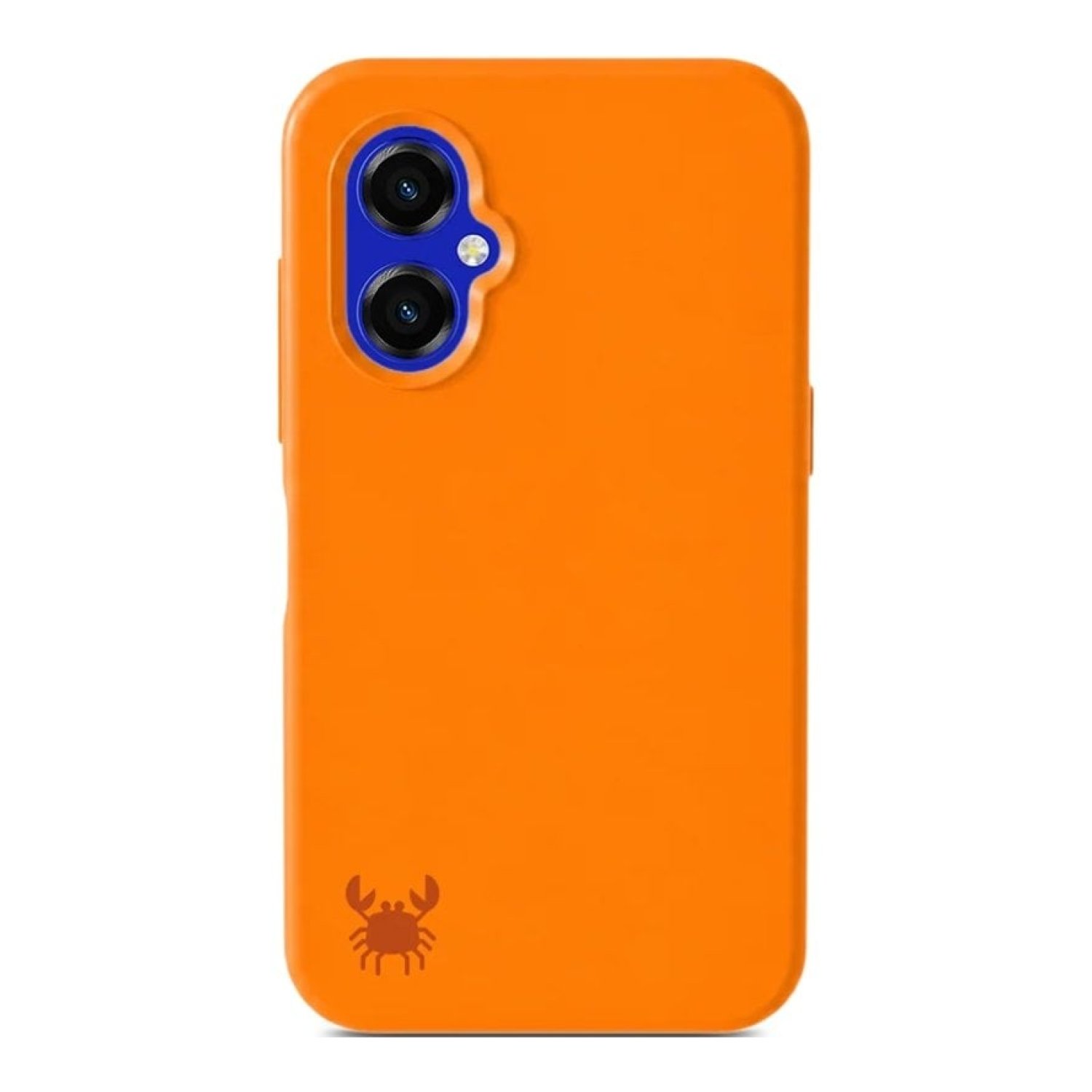 Funda Silicona + Protector de Pantalla de Cristal Templado SPC Wuum One Protection Pack 4354P/ Compatible con SPC Wuum One/ Naranja
