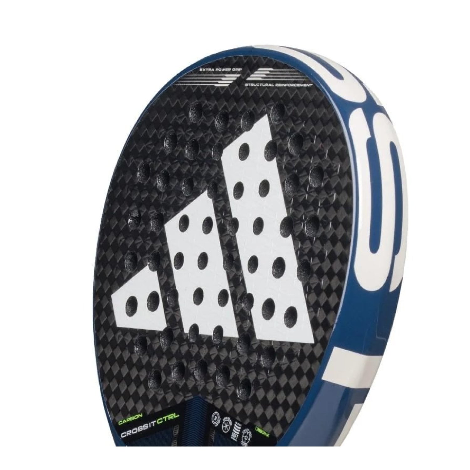 Pala de Pádel Adidas Cross It Carbon Control 3.4 2025/ Azul y Blanca
