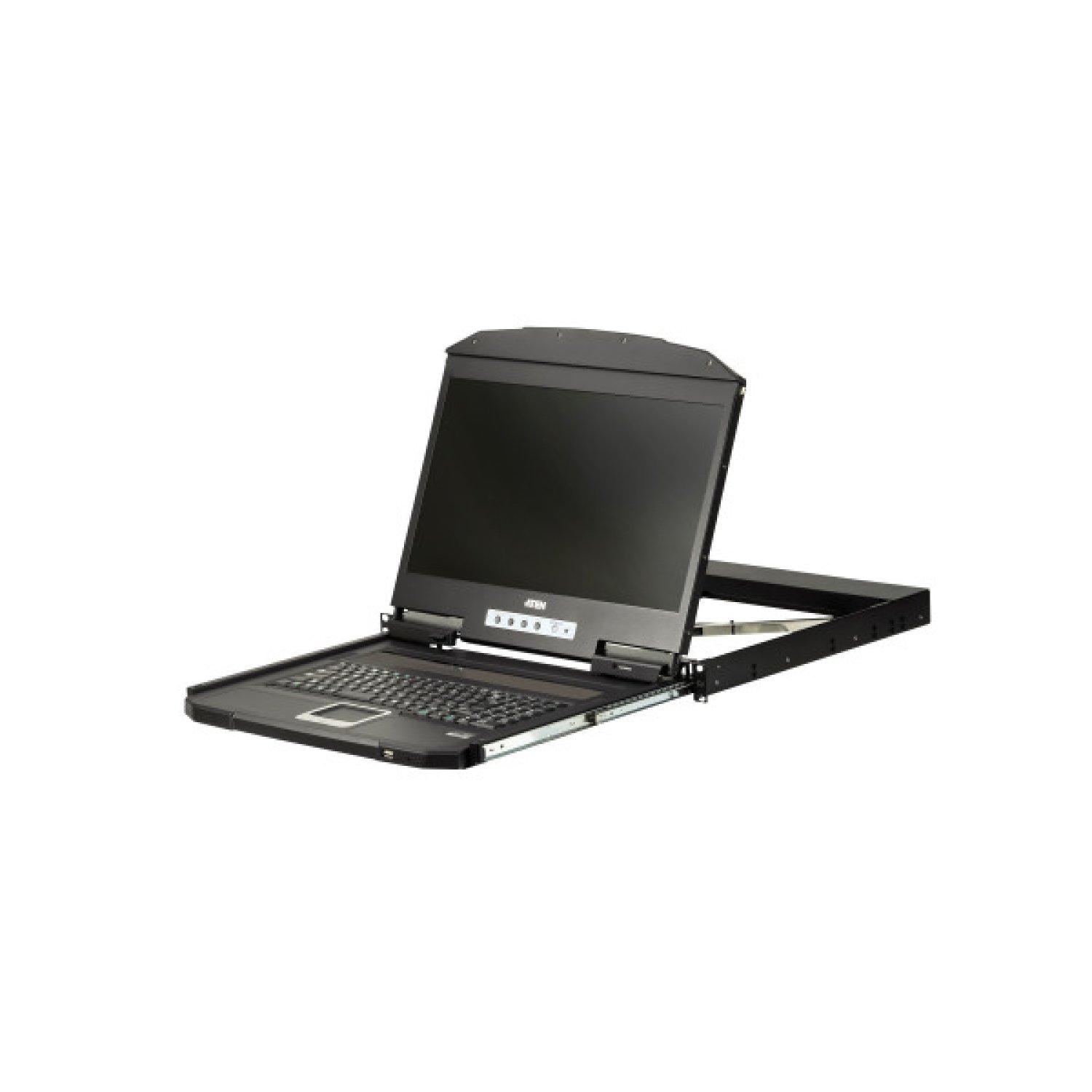 ATEN CL3100NX consola de rack 47 cm (18.5") 1366 x 768 Pixeles Metal, Plástico Negro 1U
