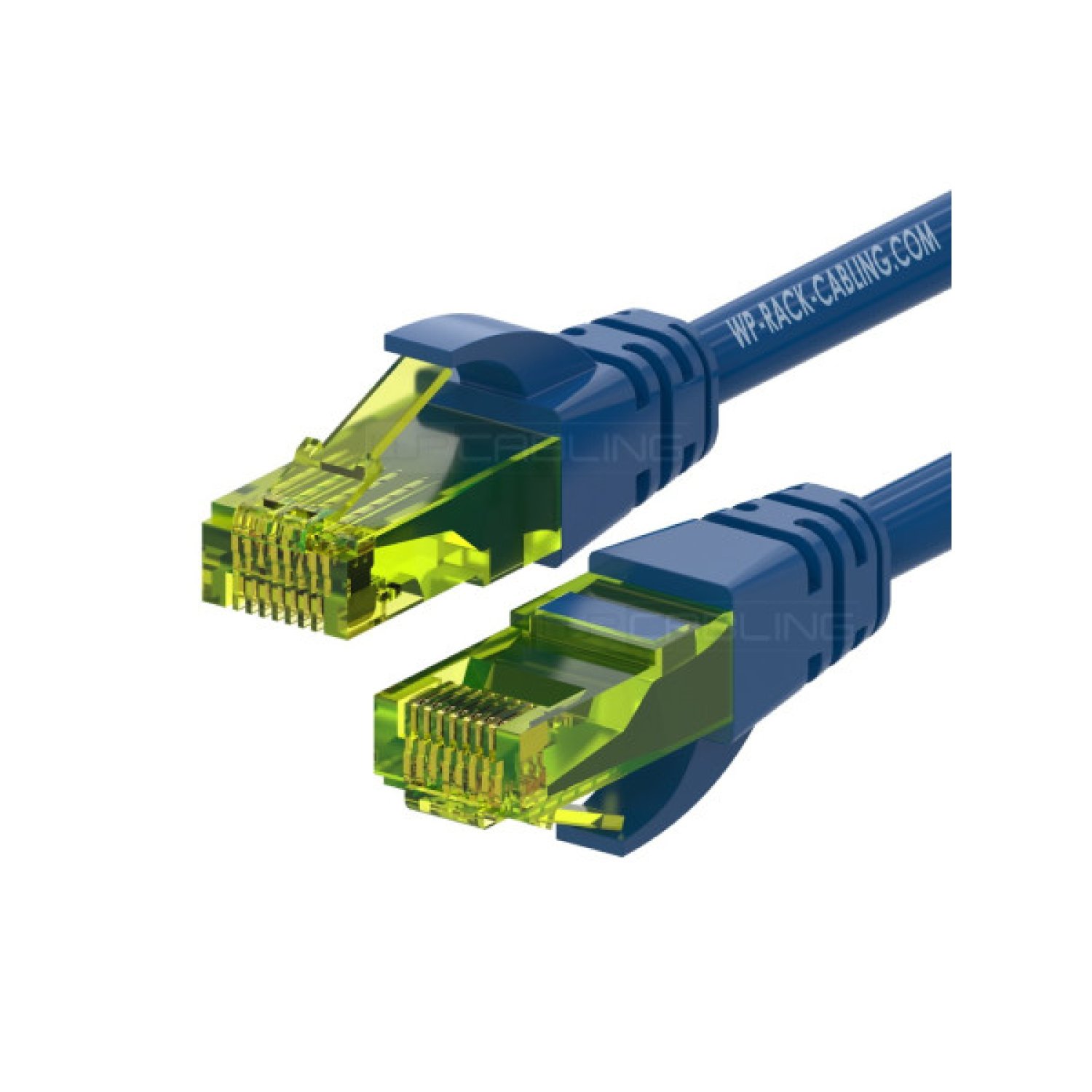 WP WPC-PAT-6AU030B cable de red Azul 3 m Cat6a U/UTP (UTP)