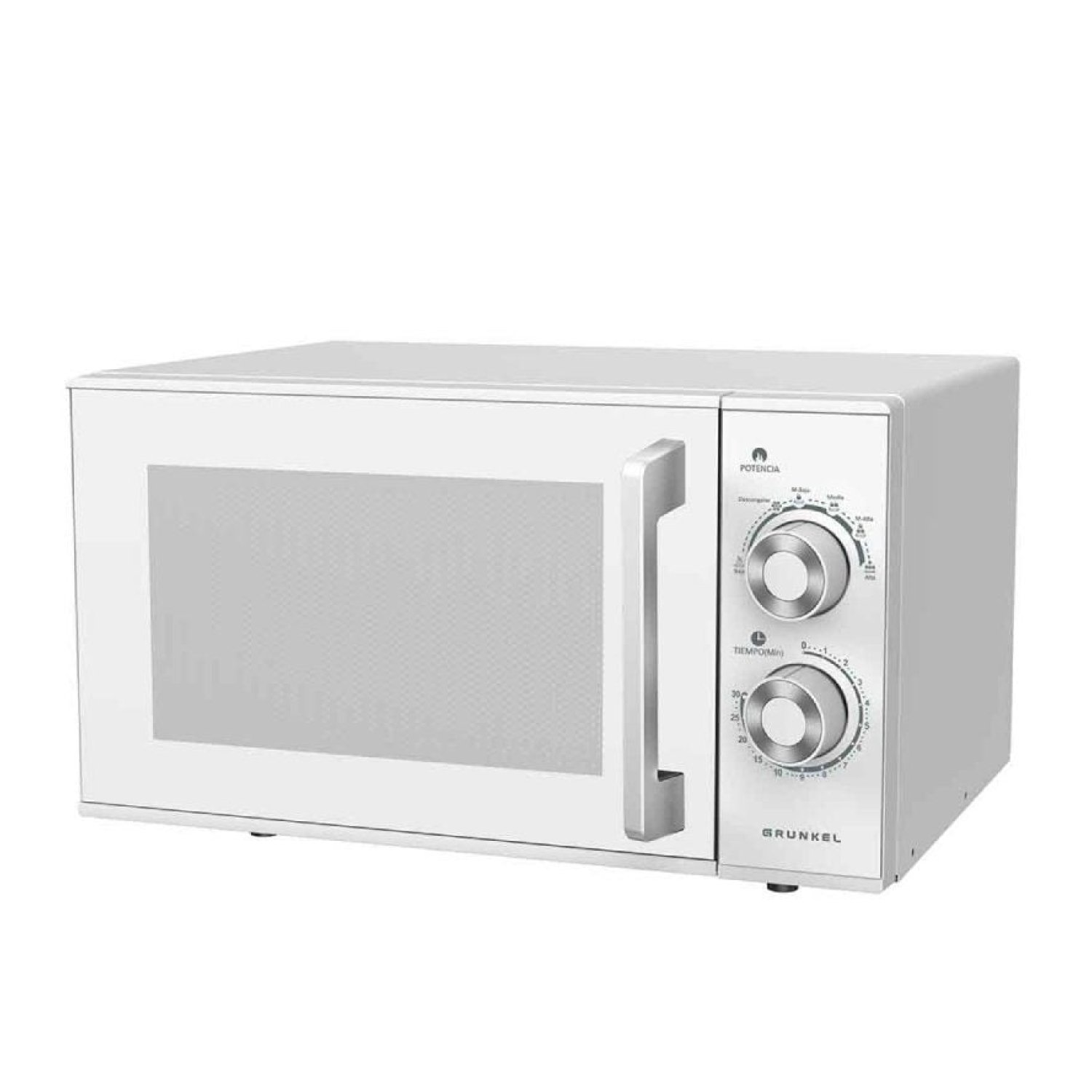 Microondas Grunkel MW-25MG/ 900W/ Capacidad 25L/ Blanco