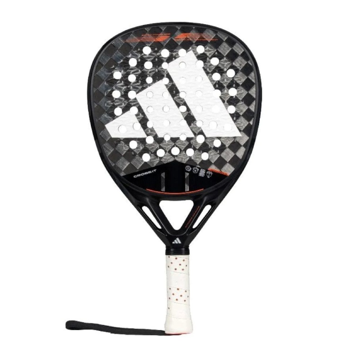 Pala de Pádel Adidas Cross It 3.4 2025/ Negra y Blanca