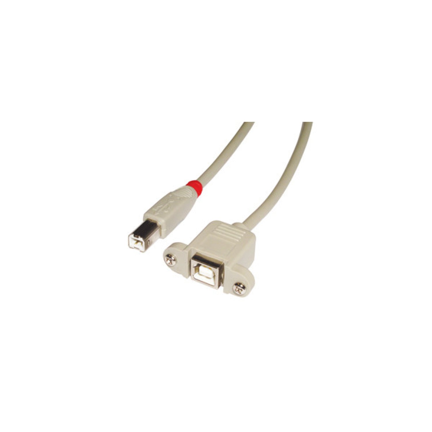Lindy 31800 cable USB 0,5 m USB B Gris