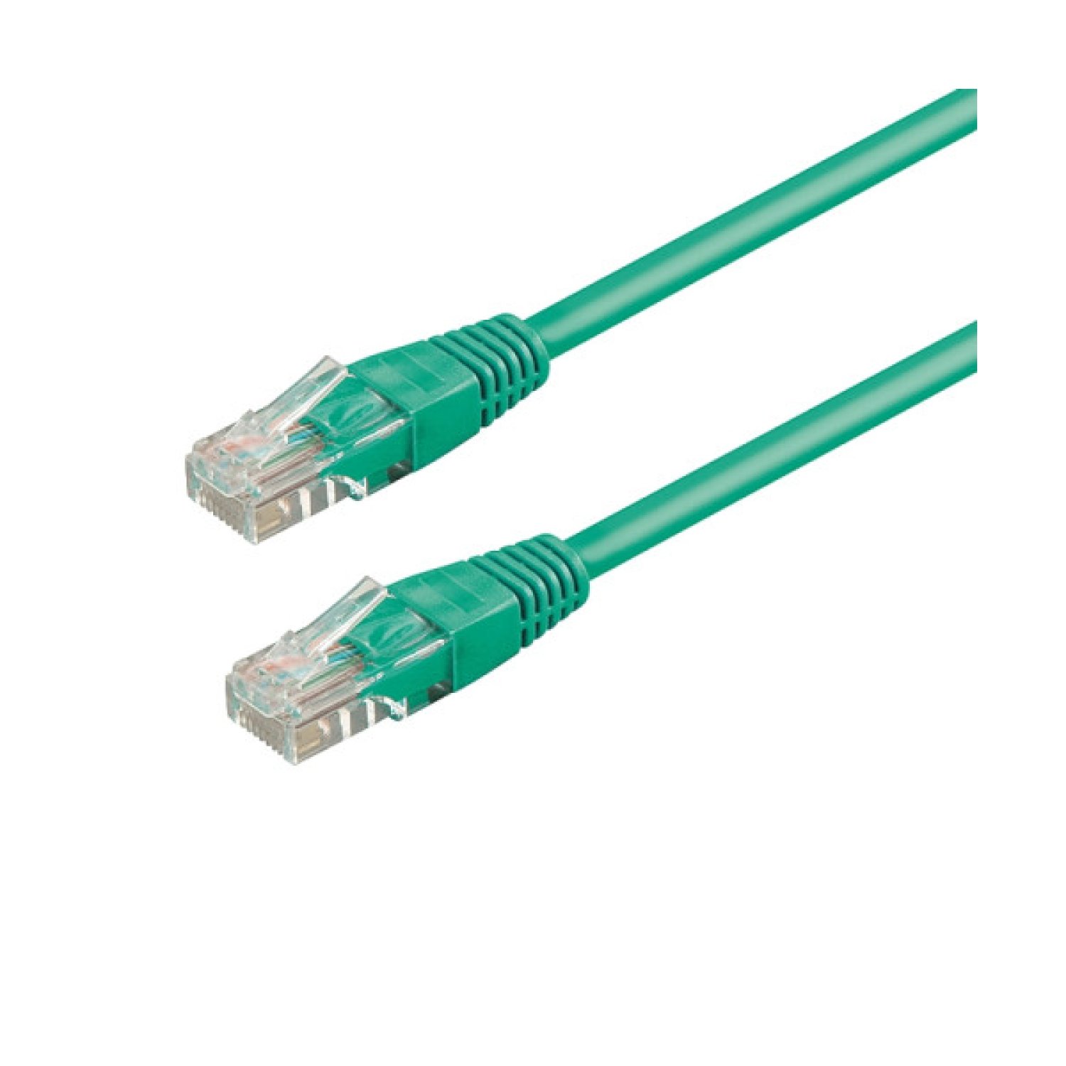 WP WPC-PAT-6U050G cable de red Verde 5 m Cat6 U/UTP (UTP)