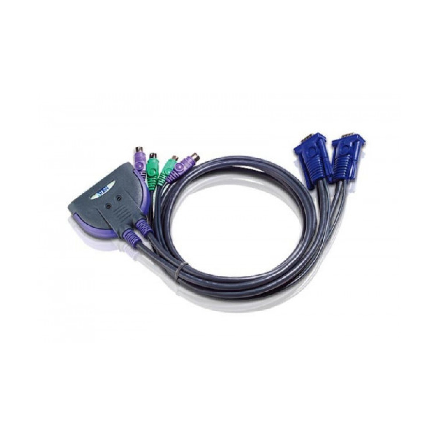 Aten CS62S interruptor KVM Negro