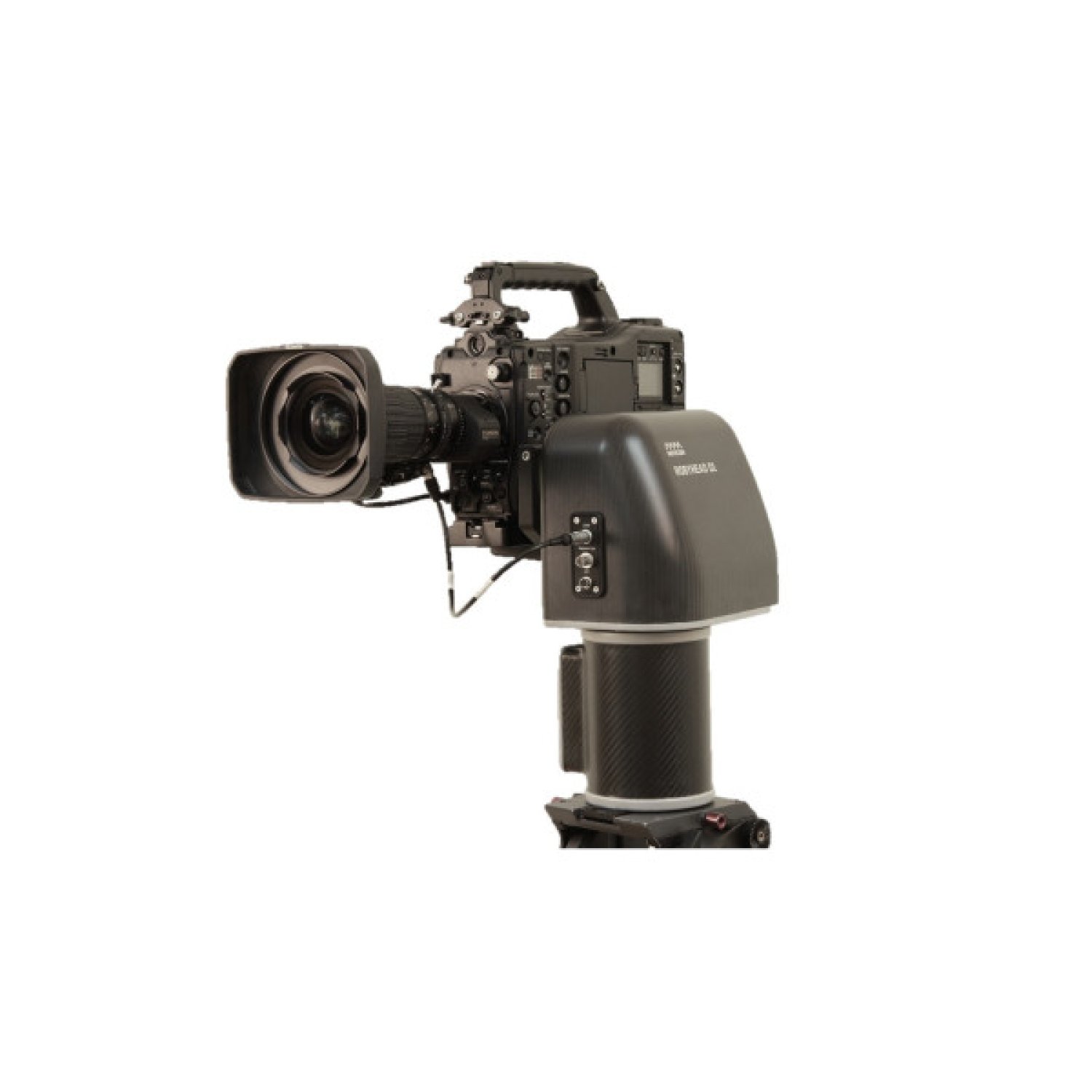PANASONIC 4K BOX CAMERA AK-UBX100 AND ACCESSORIES ROBYHEAD D1 INDOOR PAN-TILT HEAD FOR BROADCAST APPLICATIONS (MAX. 15KG PAYLOAD, COMPATIBLE WITH STUDIO CAMERA OR AK-UBX100). (MVI-RBD1)