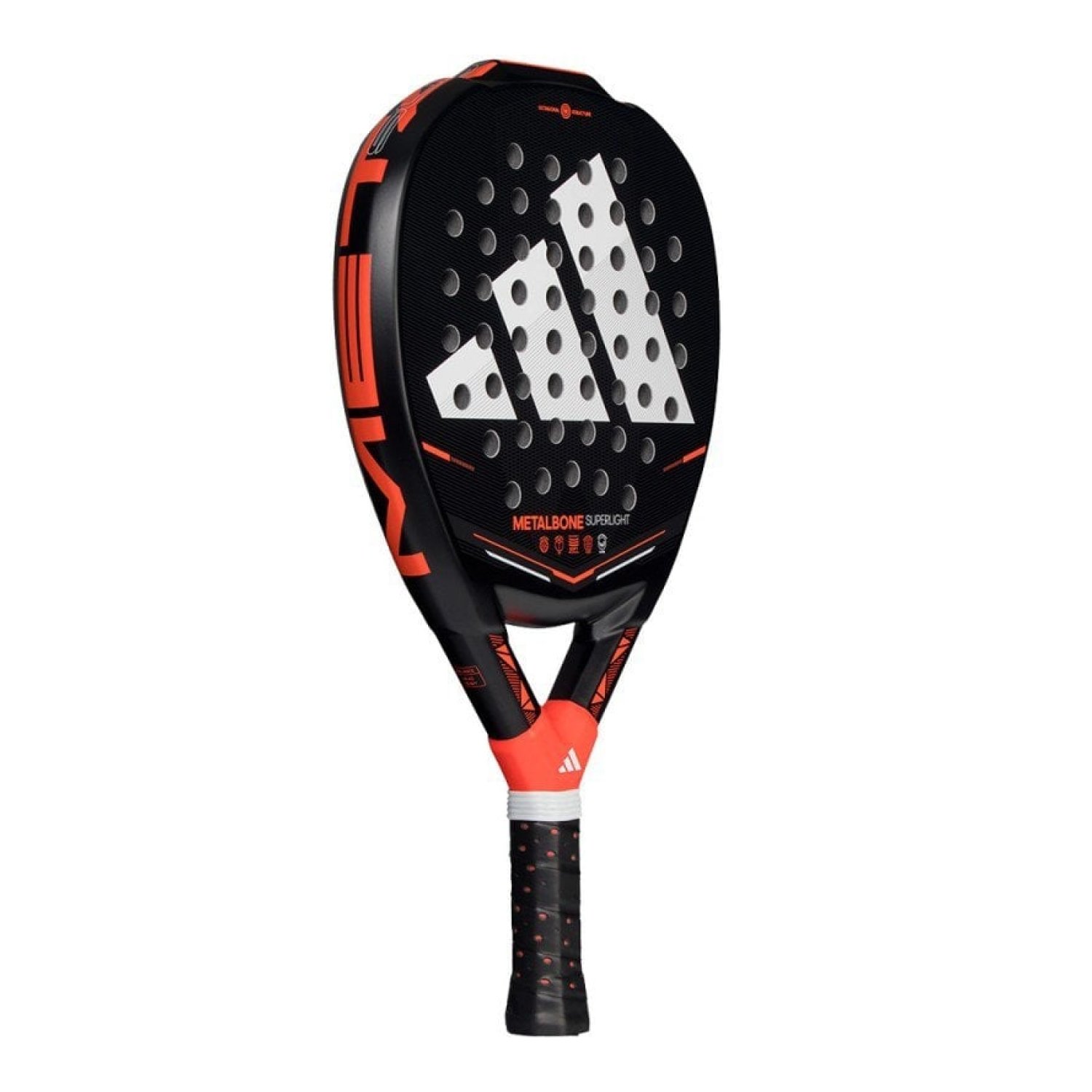 Pala de Pádel Adidas Metalbone Superlight 2026/ Negra y Naranja