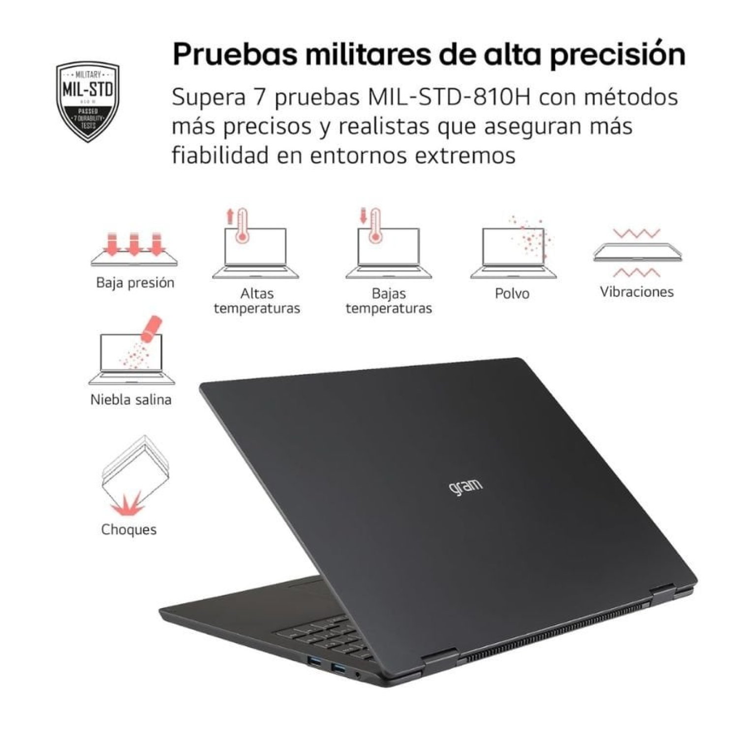 Portátil LG Gram 14ZD90U-G.AX85BN Intel Core Ultra 7-355/ 32GB/ 512GB SSD/ 14"/ Sin Sistema Operativo