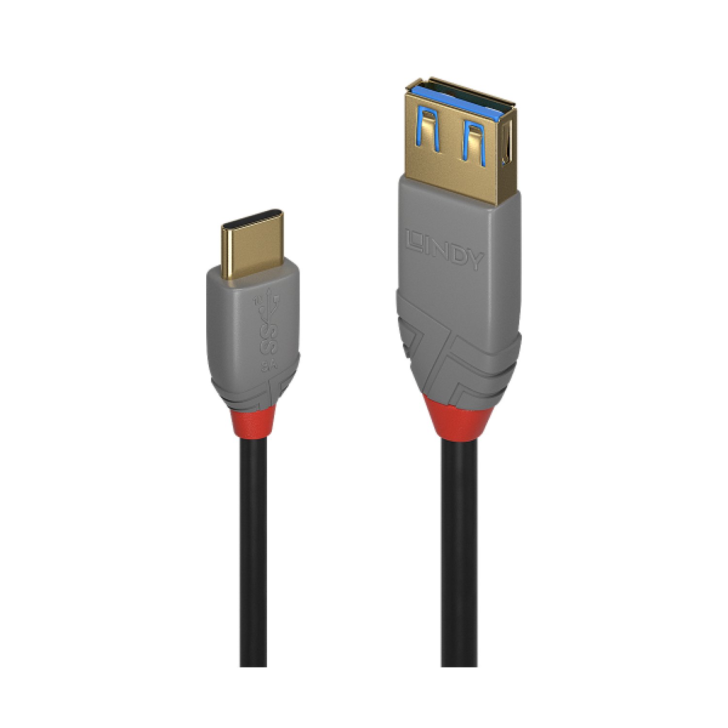 Lindy 36895 cable USB USB 3.2 Gen 2 (3.1 Gen 2) 0,15 m USB C USB A Negro