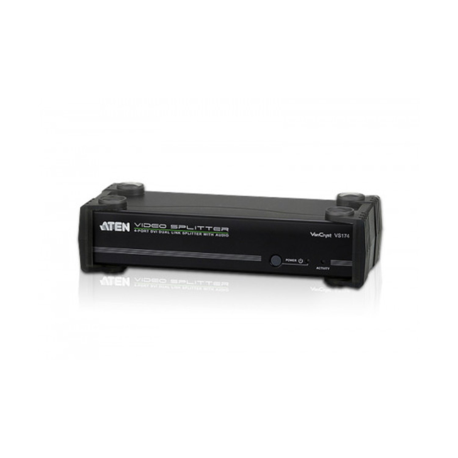 ATEN DISTRIBUIDOR / SPLITTER DVI DUAL LINK / AUDIO / RS232 DE 4 PUERTOS (VS174-AT-G)