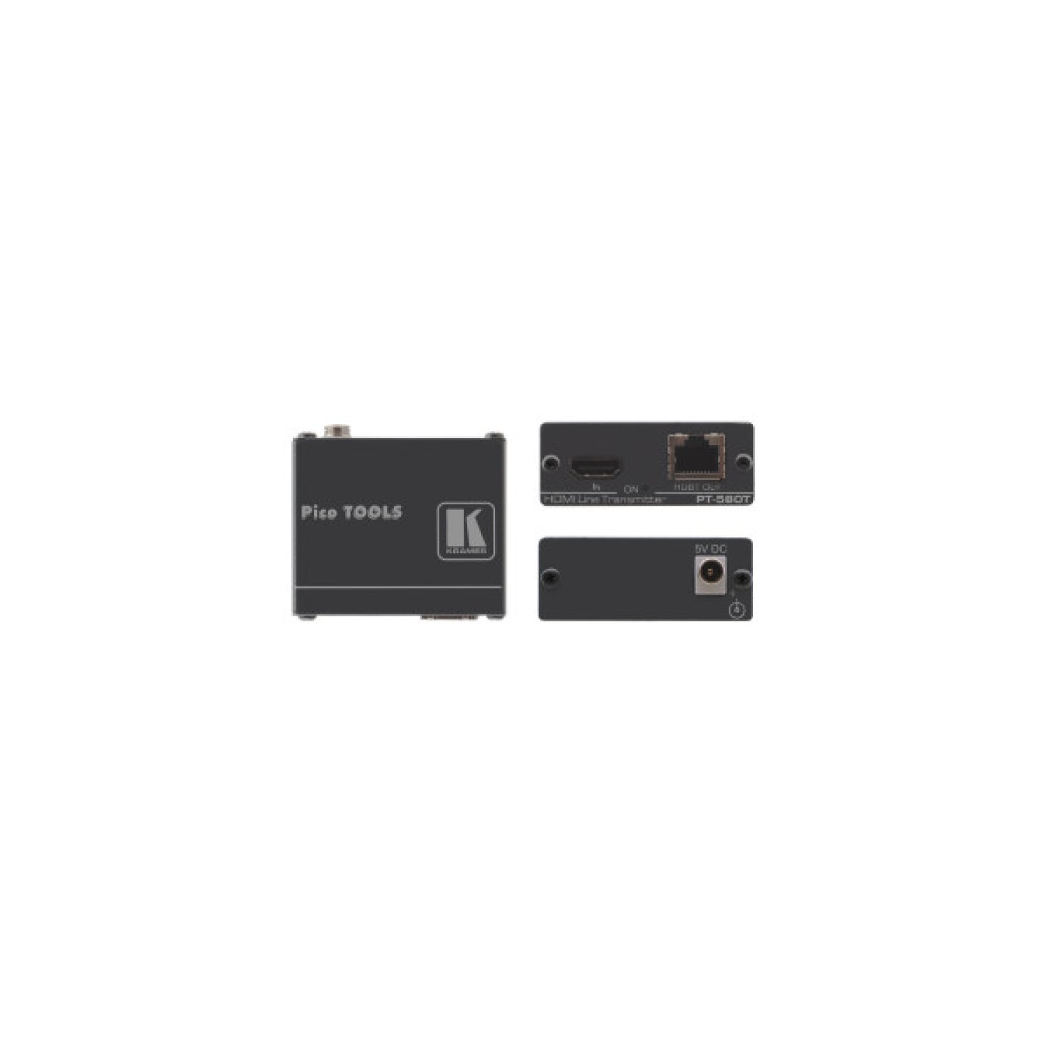 Kramer Electronics PT-580T Transmisor de señales AV Negro