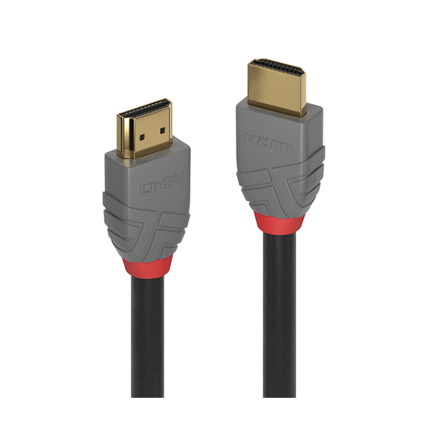Lindy 36962 cable HDMI 1 m HDMI tipo A (Estándar) Negro, Gris