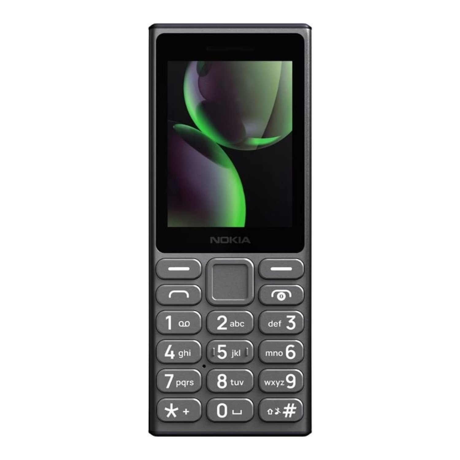 Teléfono Móvil Nokia 110 4G (2024)/ Negro Titanio