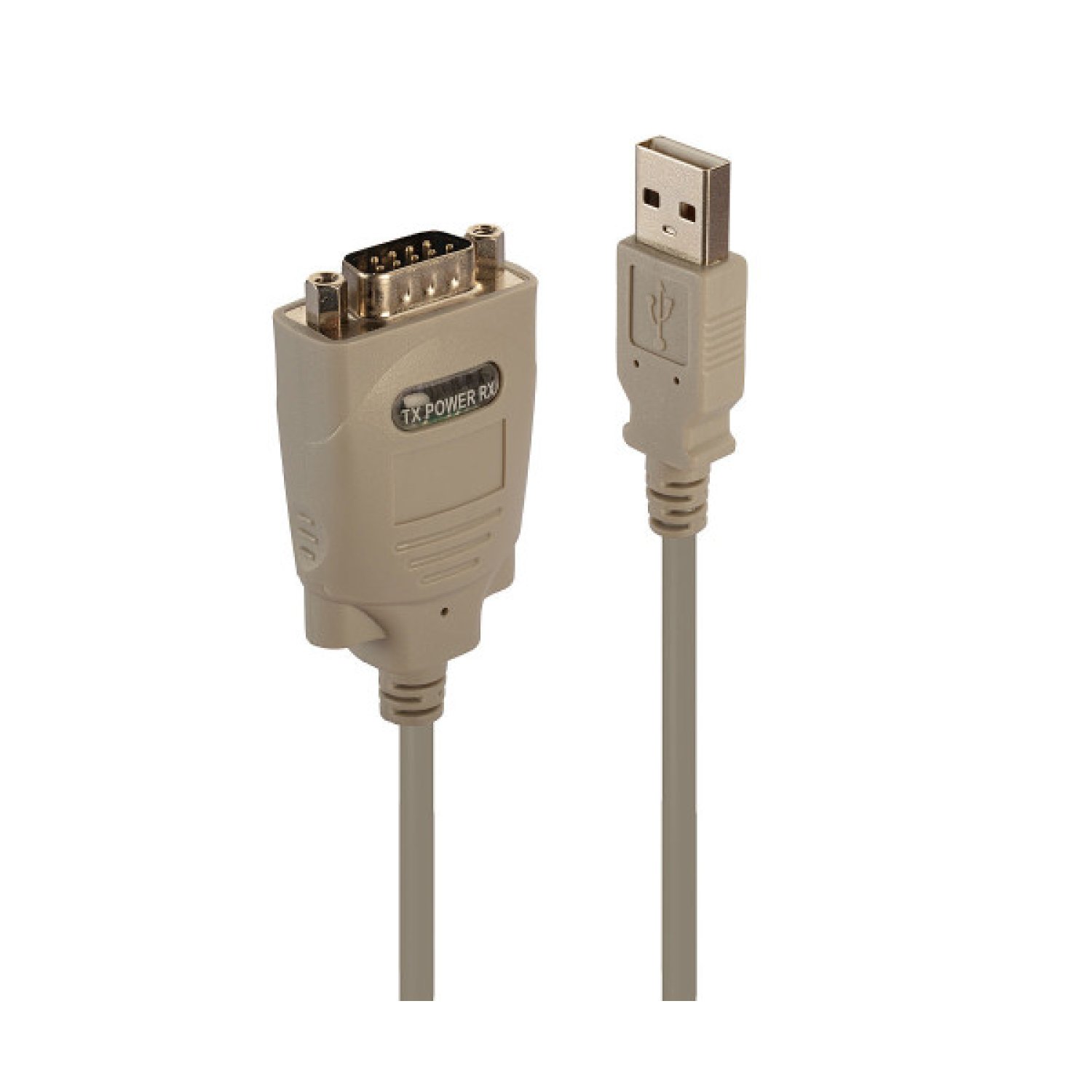 Lindy 42844 cable de serie Blanco 1 m