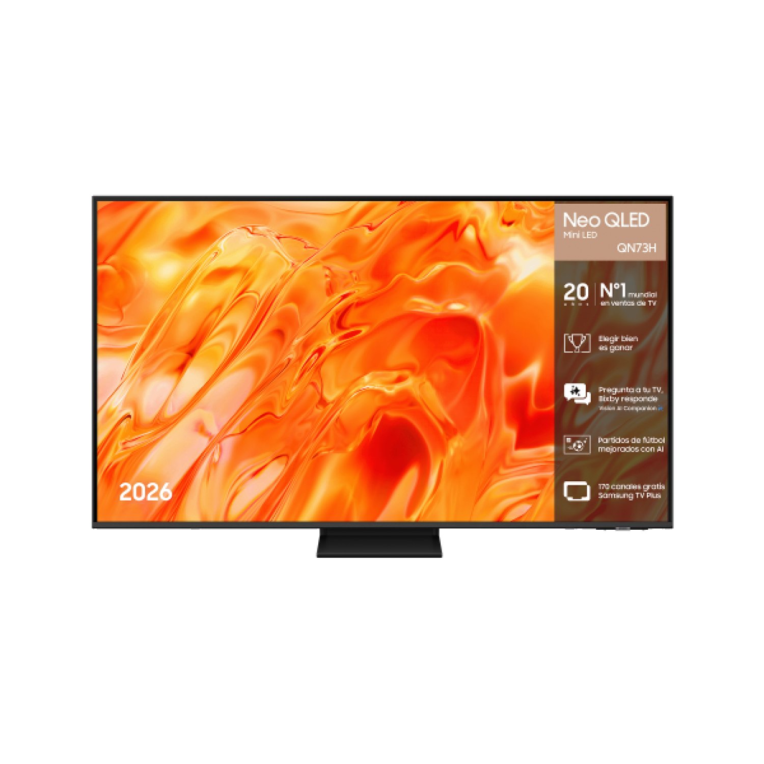 Samsung TV 85" Neo QLED QN73H 4K Vision AI Smart TV (2026)
