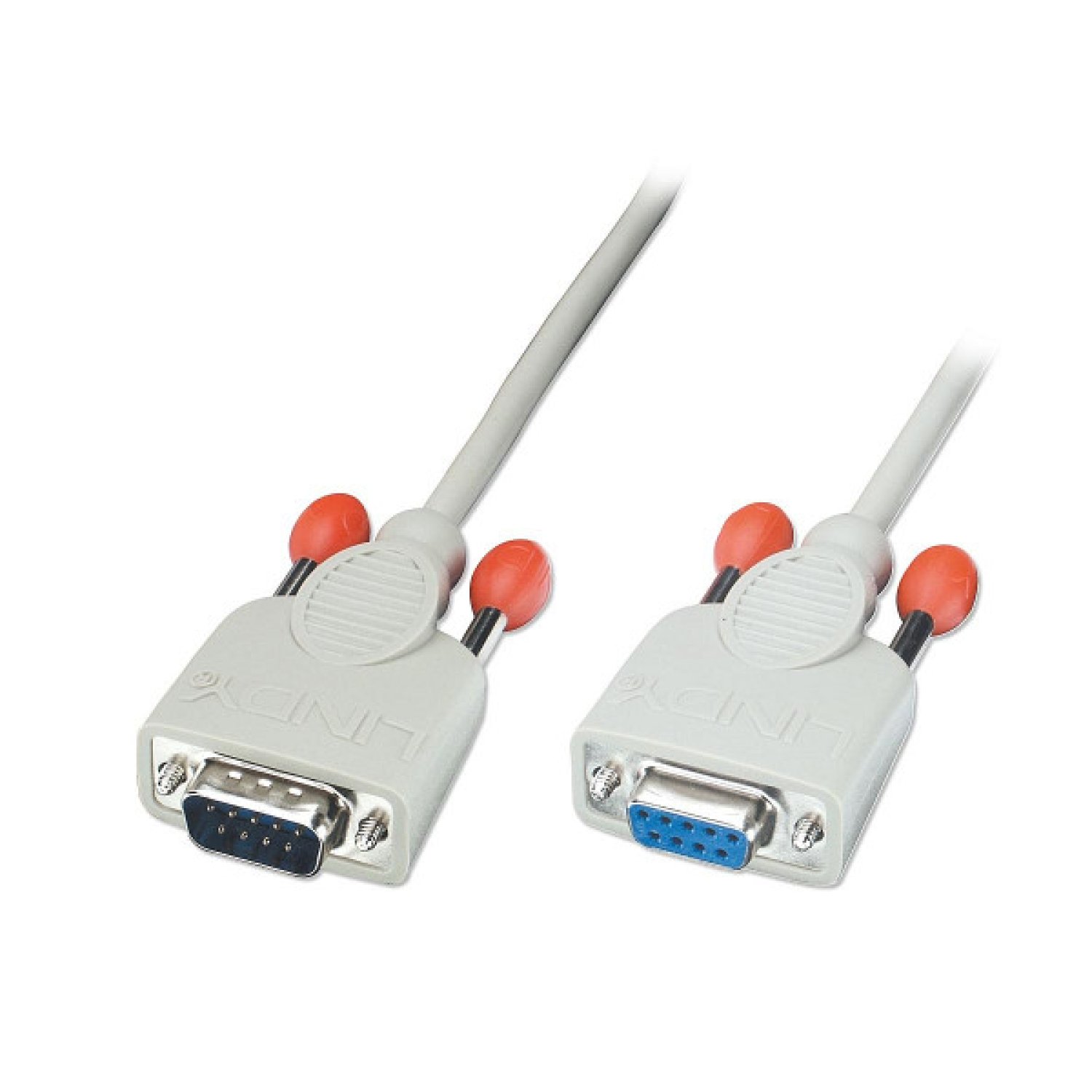 Lindy 31519 cable de serie Gris 2 m