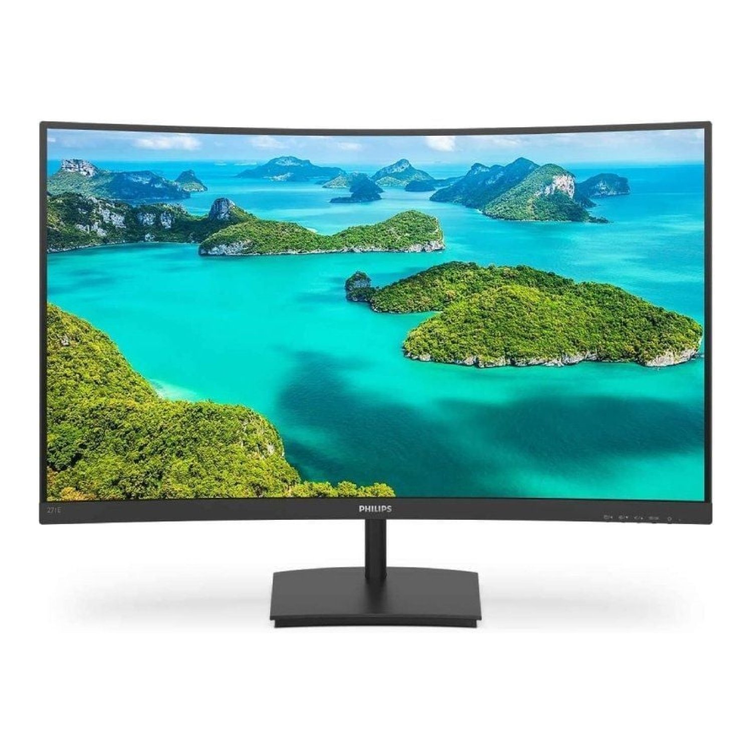 Monitor Curvo Philips E-Line 241E1SC 23.6"/ Full HD/ Negro