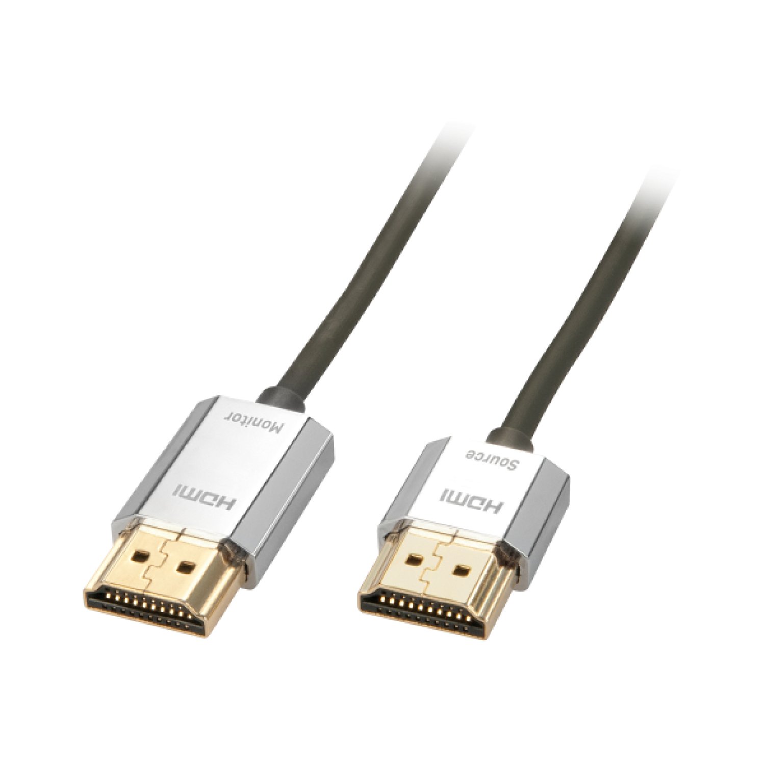 Lindy 41676 cable HDMI 4,5 m HDMI tipo A (Estándar) Negro, Oro, Plata
