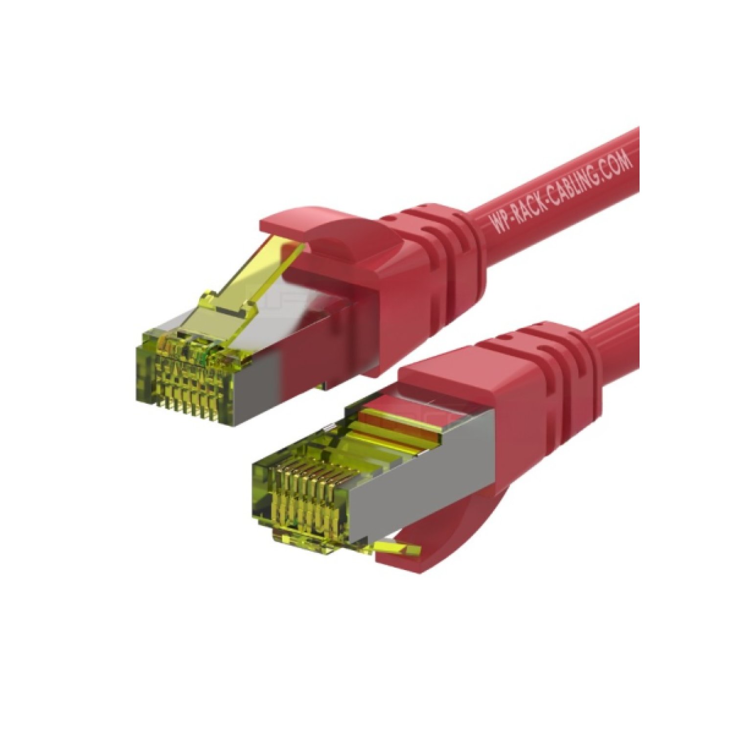 WP WPC-PAT-6ASF002R cable de red Rojo 0,2 m Cat6a S/FTP (S-STP)