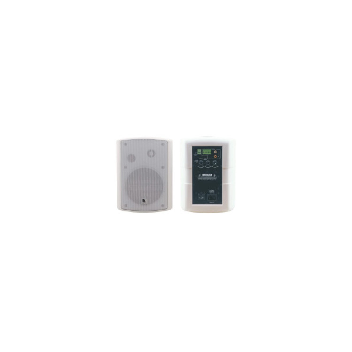 Kramer Electronics TAVOR-5-O(PAIR)/WHITE/US conjunto de altavoces 60 W Universal Blanco De 2 vías