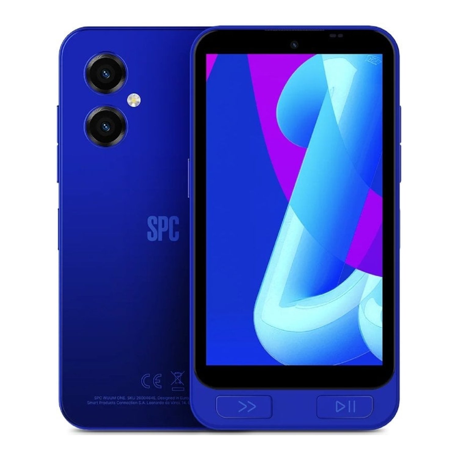 Smartphone SPC Wuum One 4GB/ 64GB/ 5"/ Azul