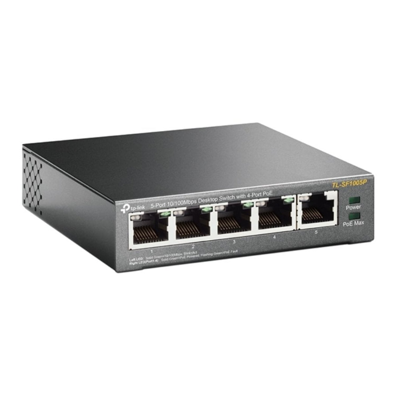 Switch TP-Link TL-SF1005P 5 Puertos/ RJ-45 10/100 PoE