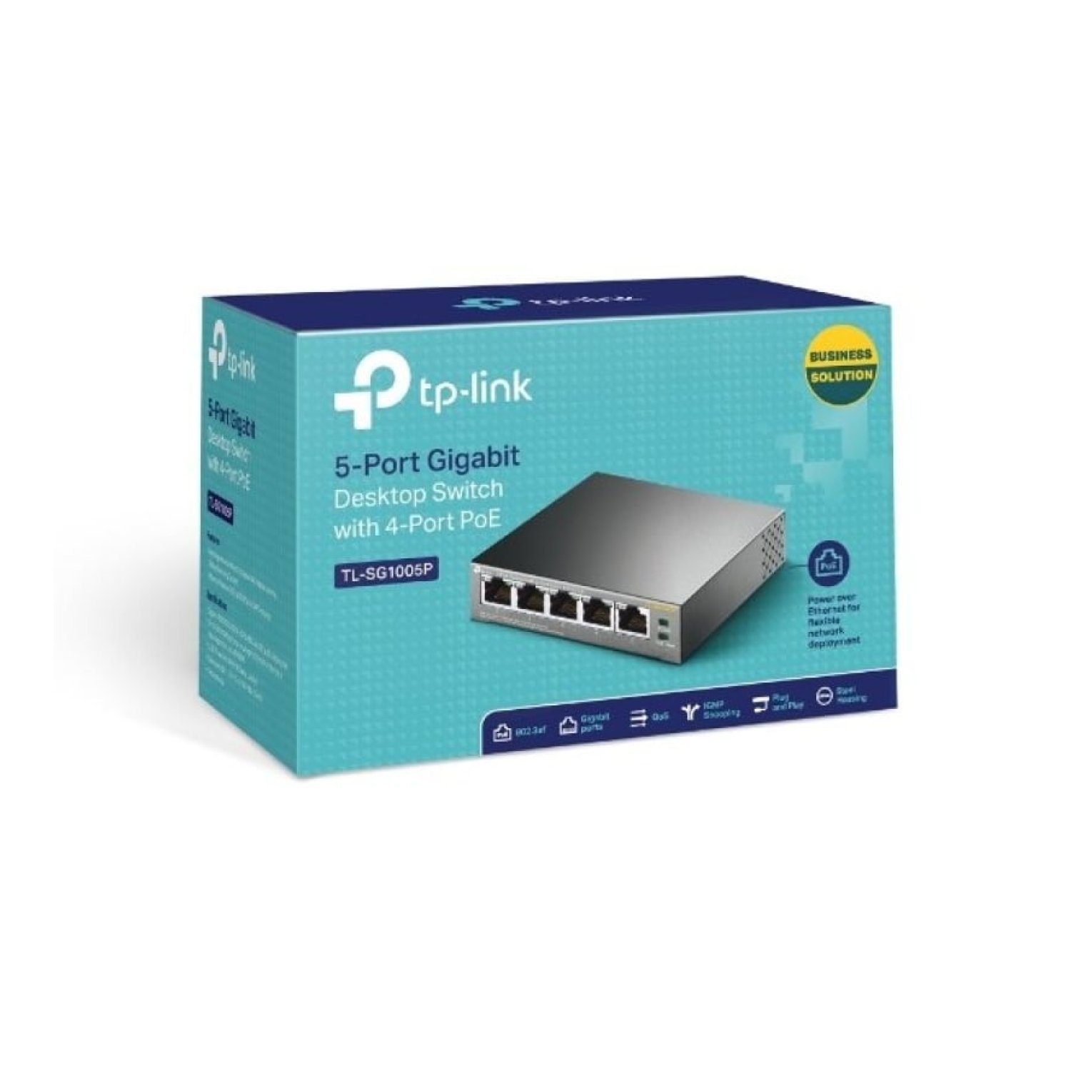 Switch TP-Link TL-SF1005P 5 Puertos/ RJ-45 10/100 PoE