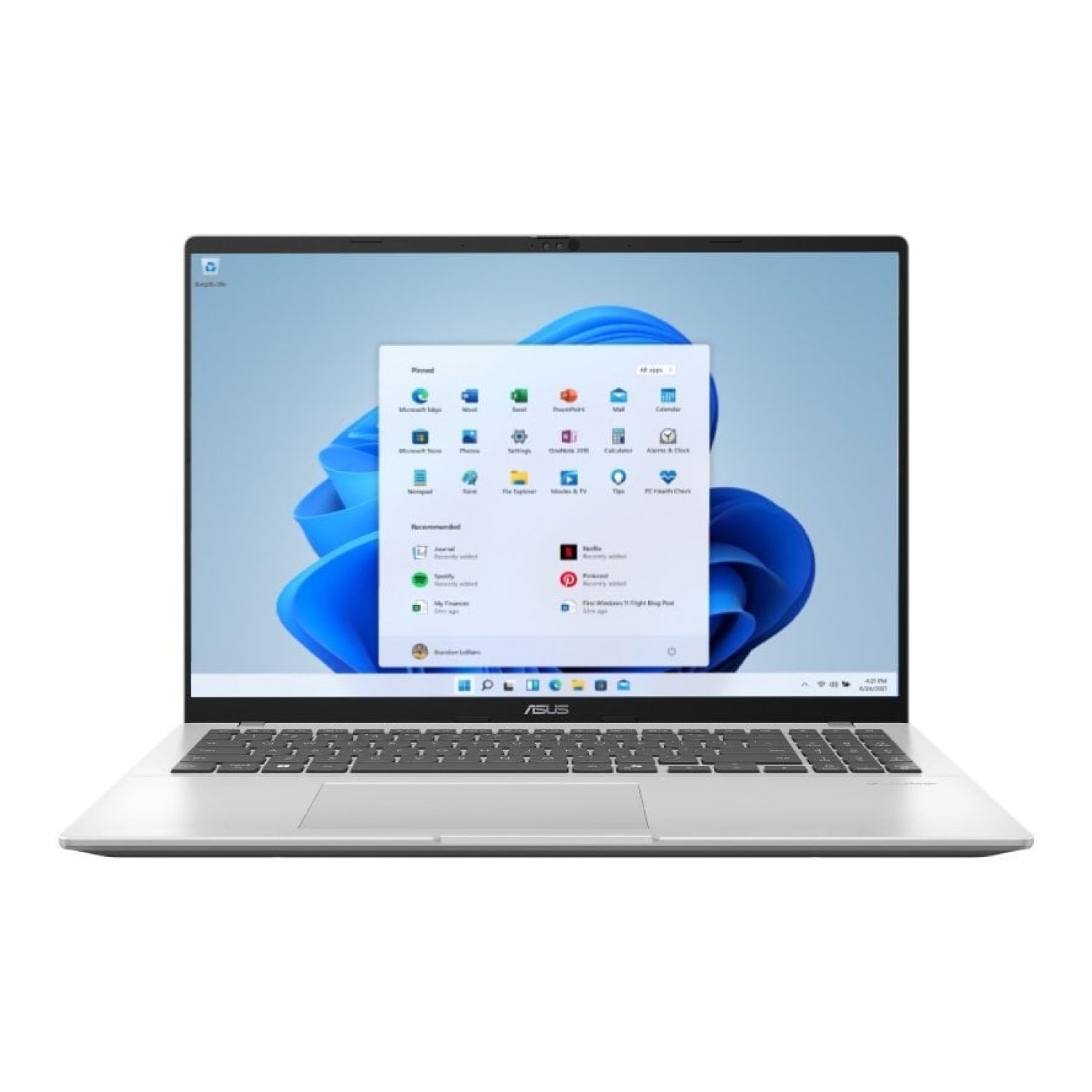 Portátil Asus VivoBook 16 D1607GA-MB086W Ryzen AI 7 445/ 16GB/ 512GB SSD/ 16"/ Win11