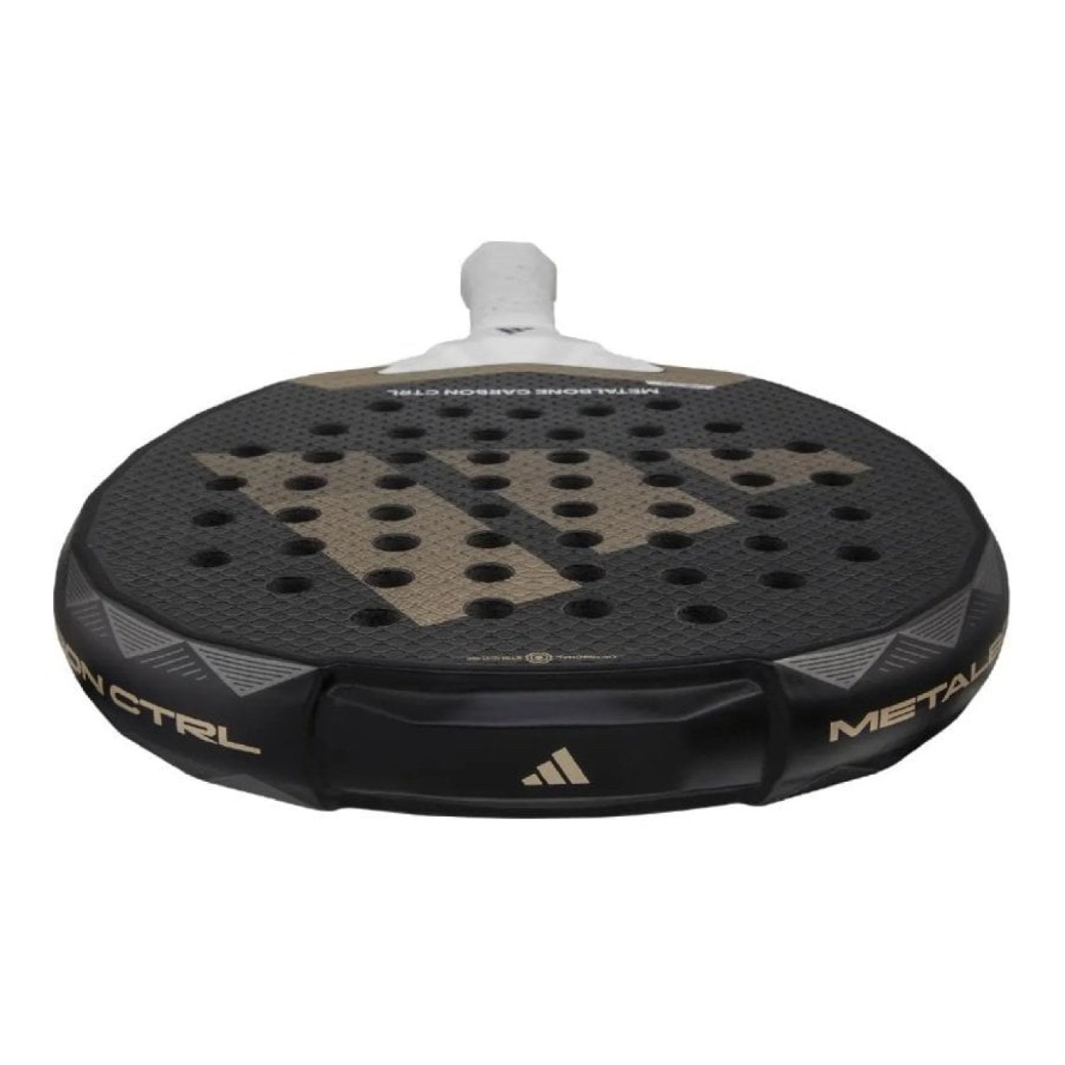 Pala de Pádel Adidas Metalbone Carbon CTRL 3.4 2025/ Negra y Blanca