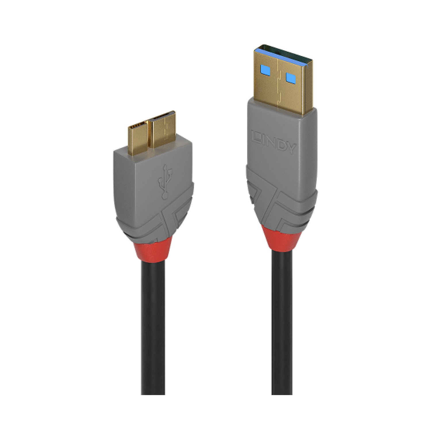 Lindy 36766 cable USB USB 3.2 Gen 1 (3.1 Gen 1) 1 m USB A Micro-USB B Negro
