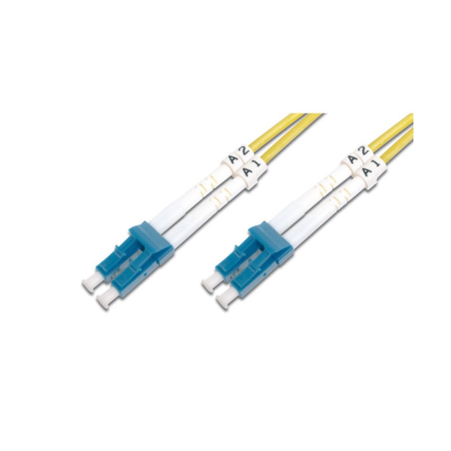 WP WPC-FP0-9LCLC-020 Cable de fibra óptica e InfiniBand 2 m LC Amarillo